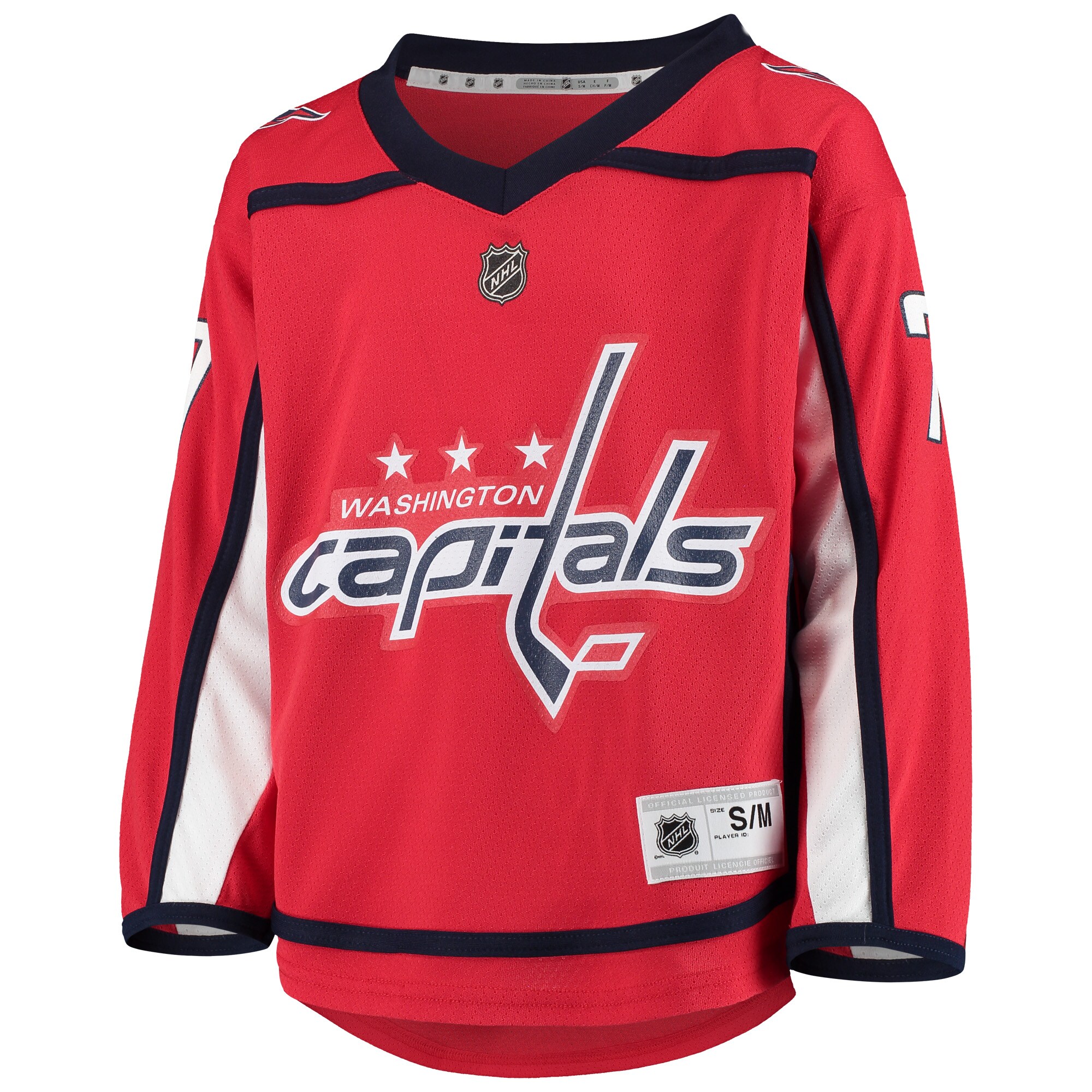 TJ Oshie Washington Capitals Youth Home Player Replica Jersey - Red - vstockx