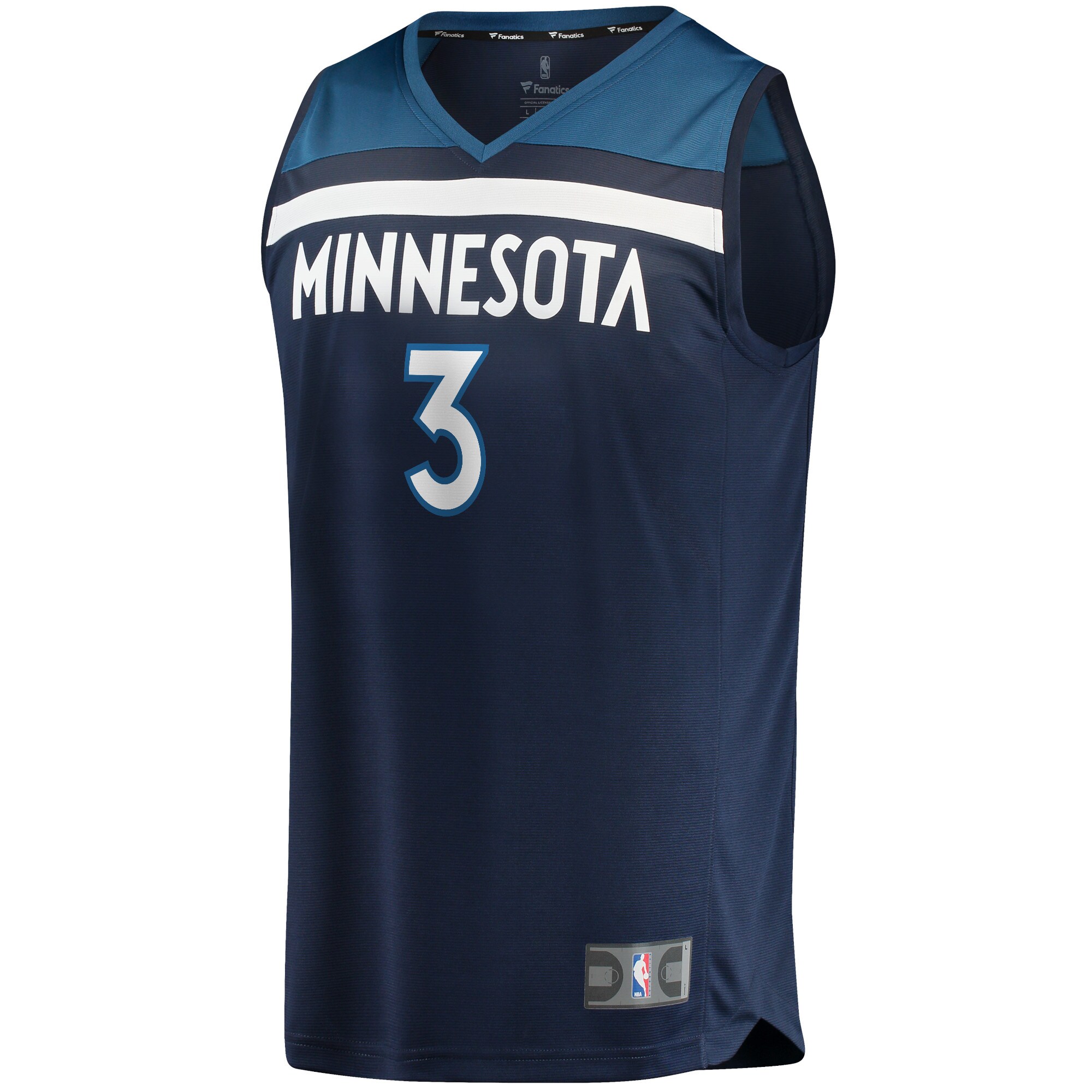 Jaden McDaniels Minnesota Timberwolves Fanatics Branded 2021/22 Fast Break Replica Jersey - Icon Edition - Navy - vstockx