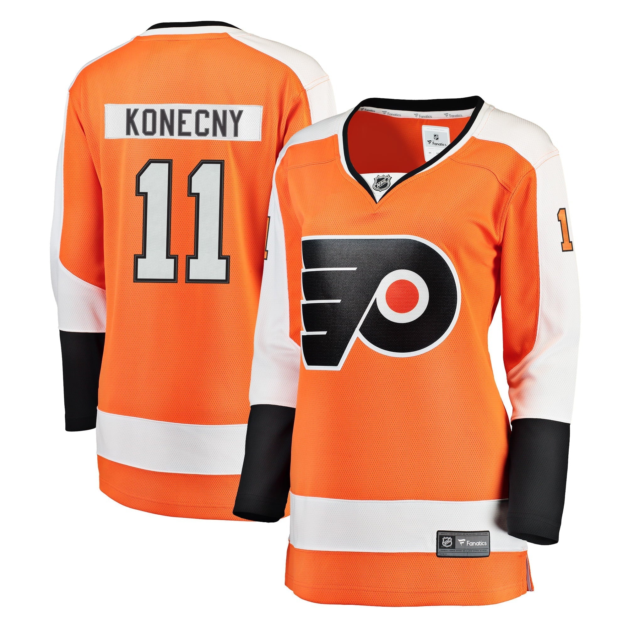 Women's Fanatics Branded Travis Konecny Orange Philadelphia Flyers Breakaway Jersey - vstockx