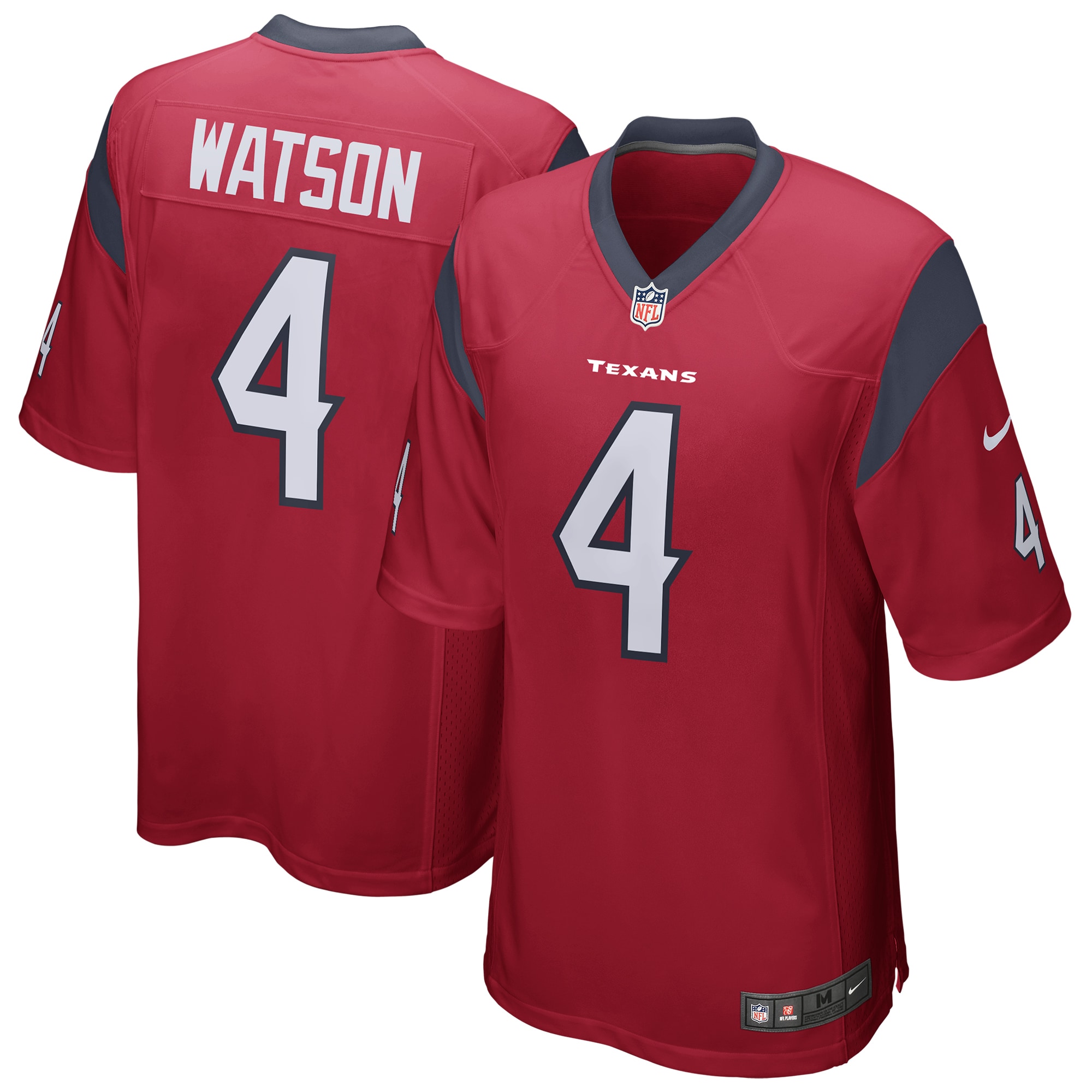 Deshaun Watson Houston Texans Nike Youth Game Jersey - Red - vstockx