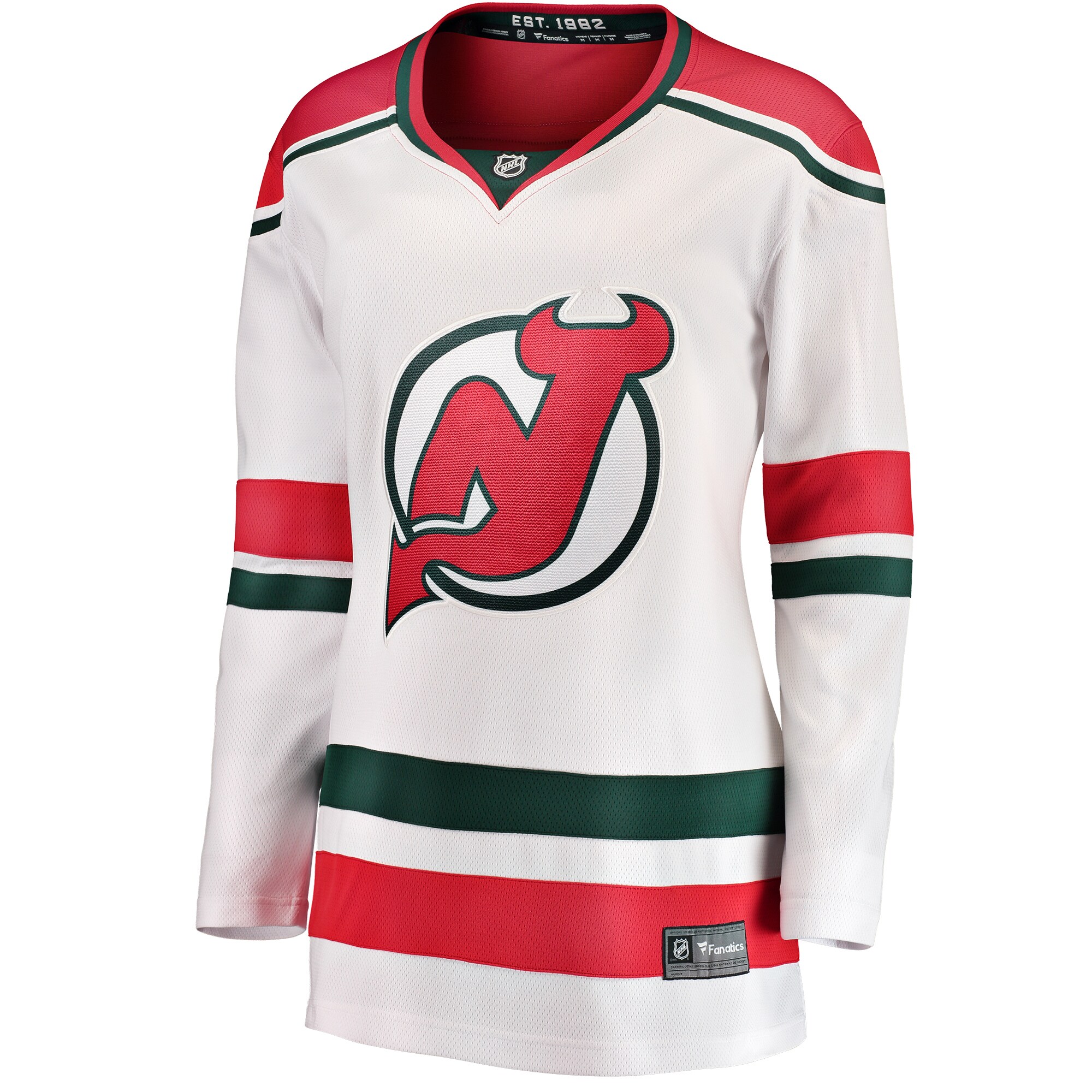 New Jersey Devils Fanatics Branded Women's Alternate Breakaway Jersey - White - vstockx
