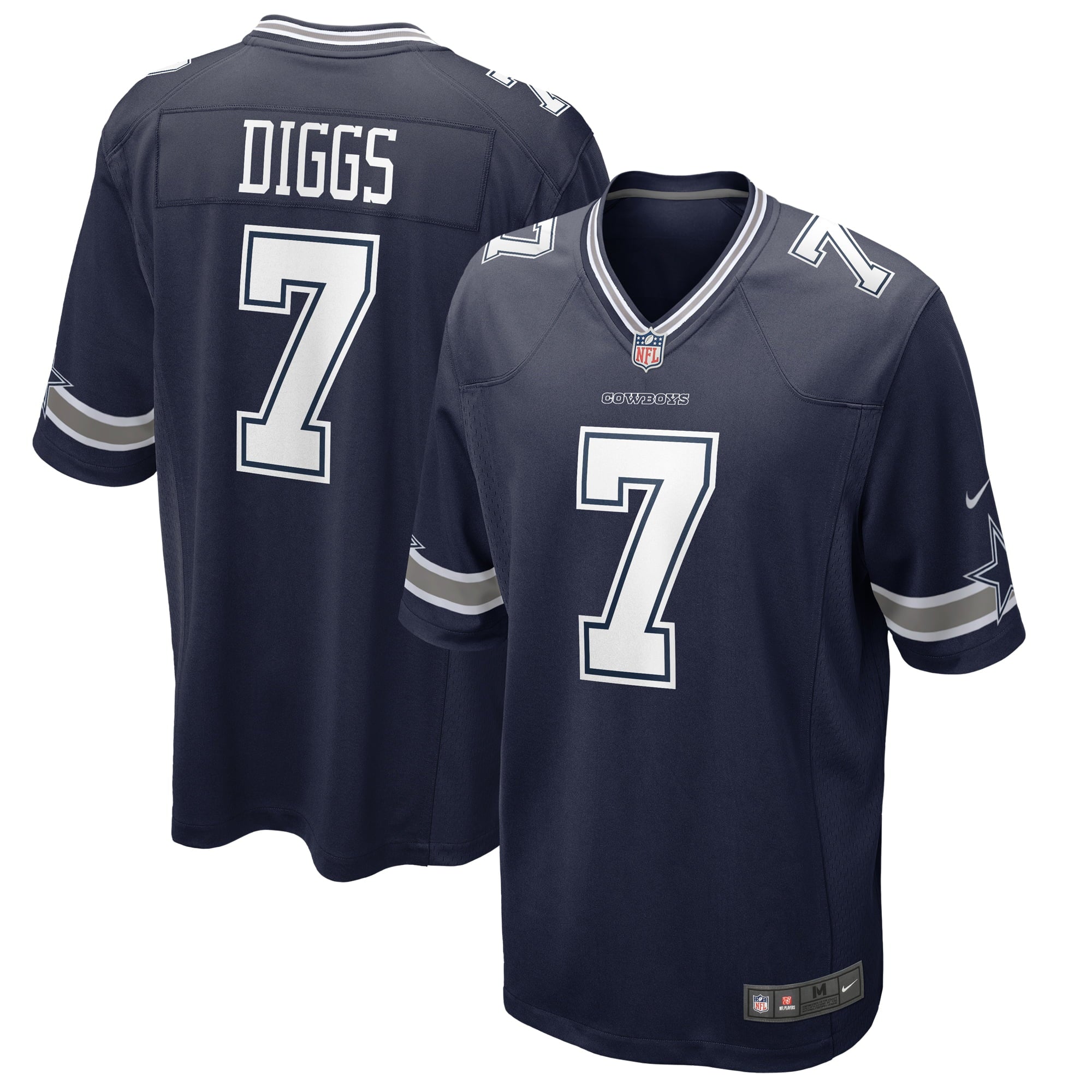 Men's Nike Trevon Diggs Navy Dallas Cowboys Game Jersey - vstockx
