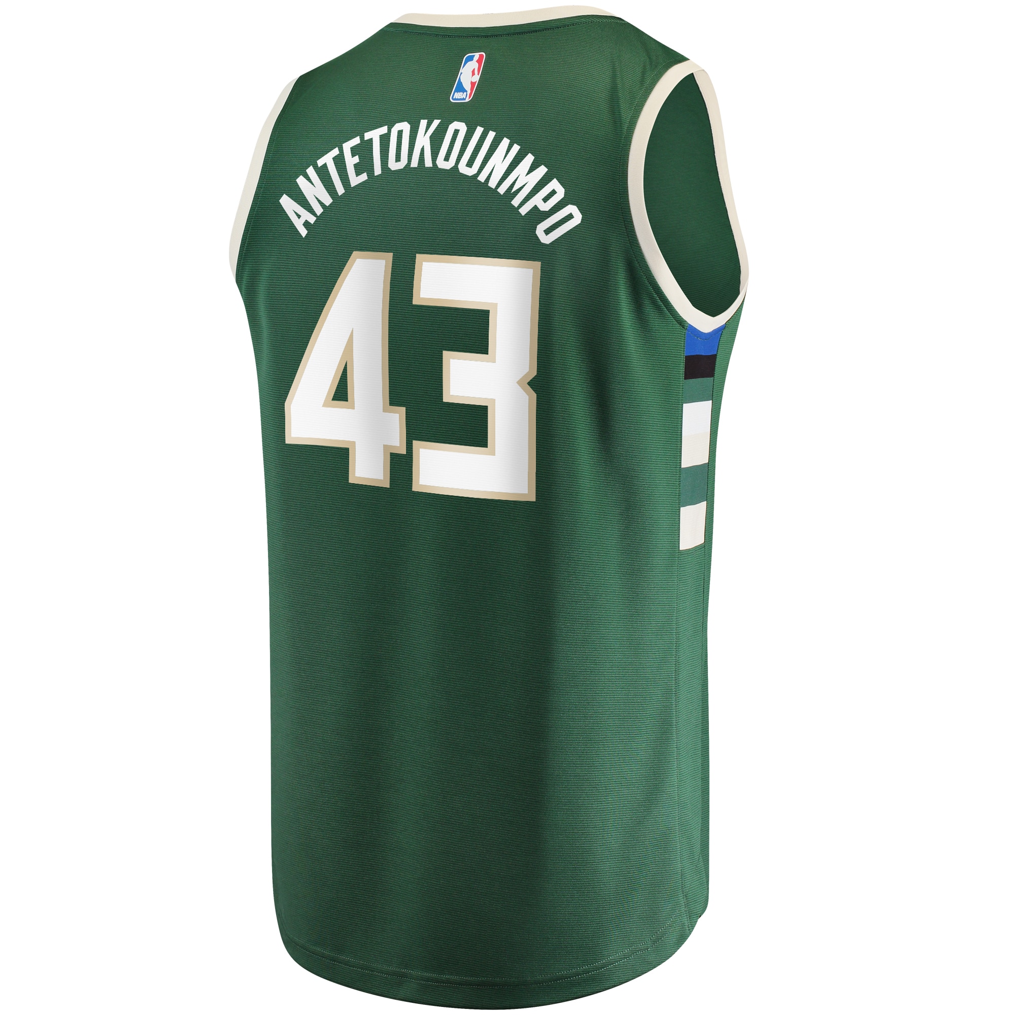 Thanasis Antetokounmpo Milwaukee Bucks Fanatics Branded Fast Break Replica Player Jersey - Icon Edition - Hunter Green - vstockx