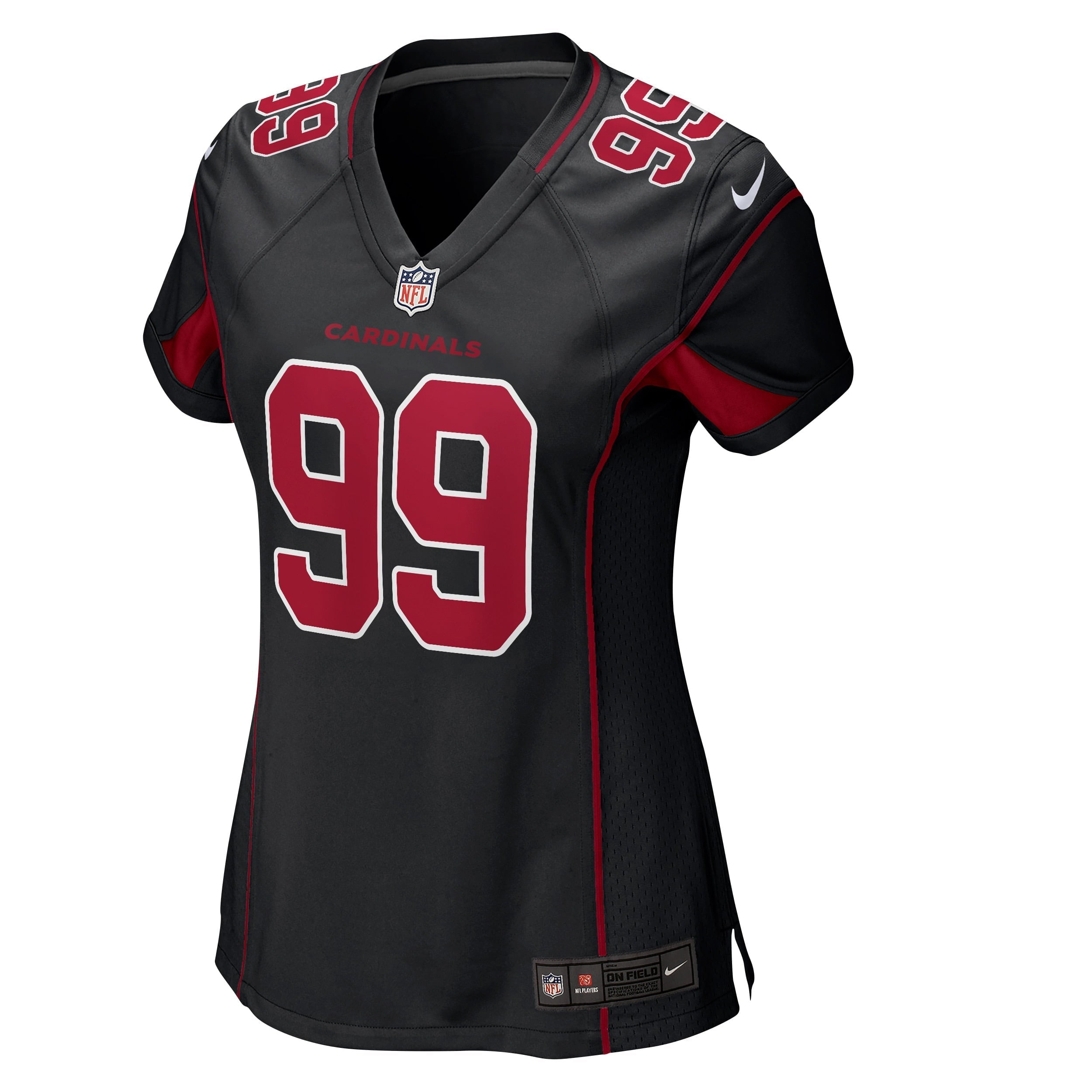 Women's Nike J.J. Watt Black Arizona Cardinals 2nd Alternate Game Jersey - vstockx