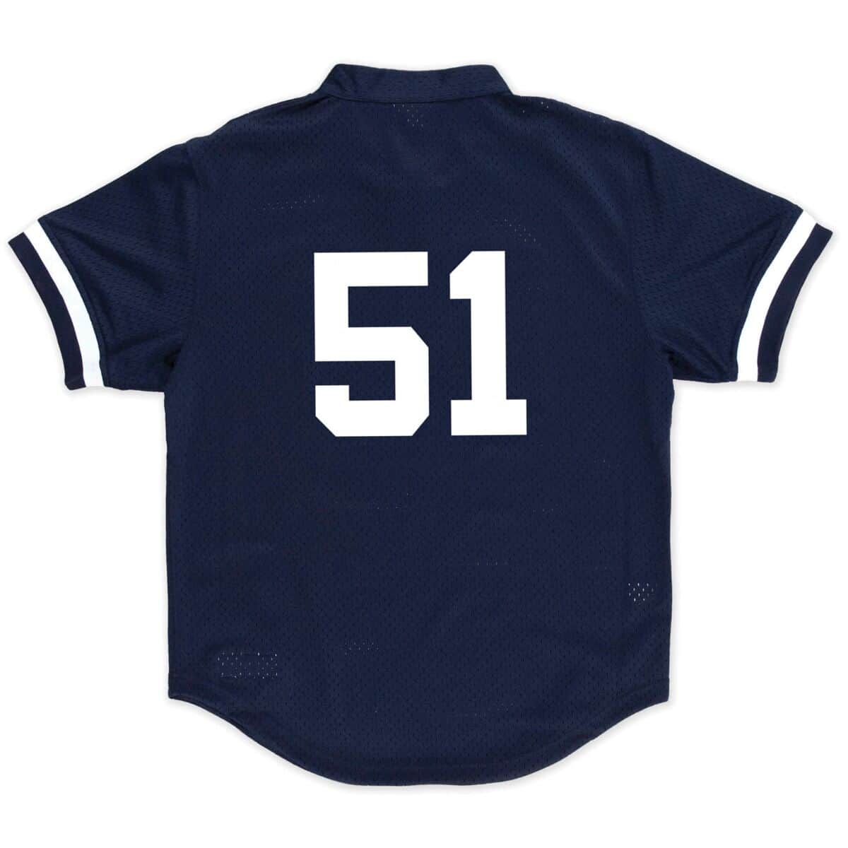 Authentic Bernie Williams New York Yankees 1995 Pullover Jersey - vstockx