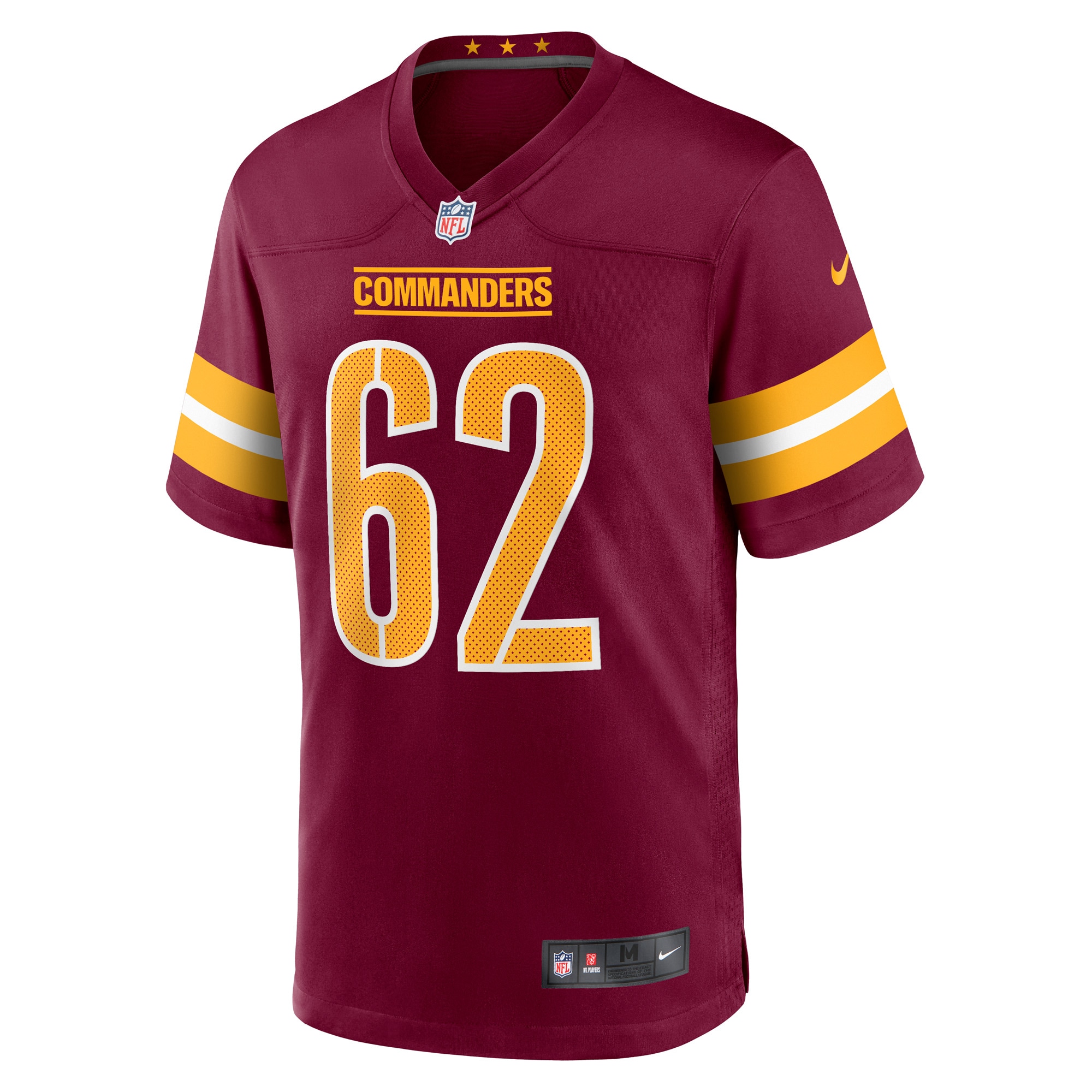 Alex Akingbulu Washington Commanders Nike Game Player Jersey - Burgundy - vstockx
