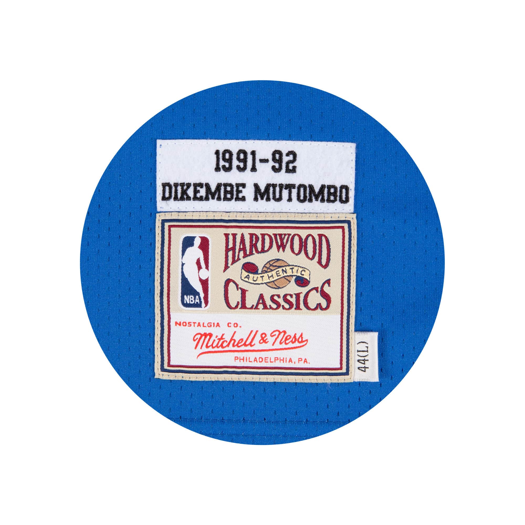 Dikembe Mutombo 1991-92 Authentic Jersey Denver Nuggets - vstockx