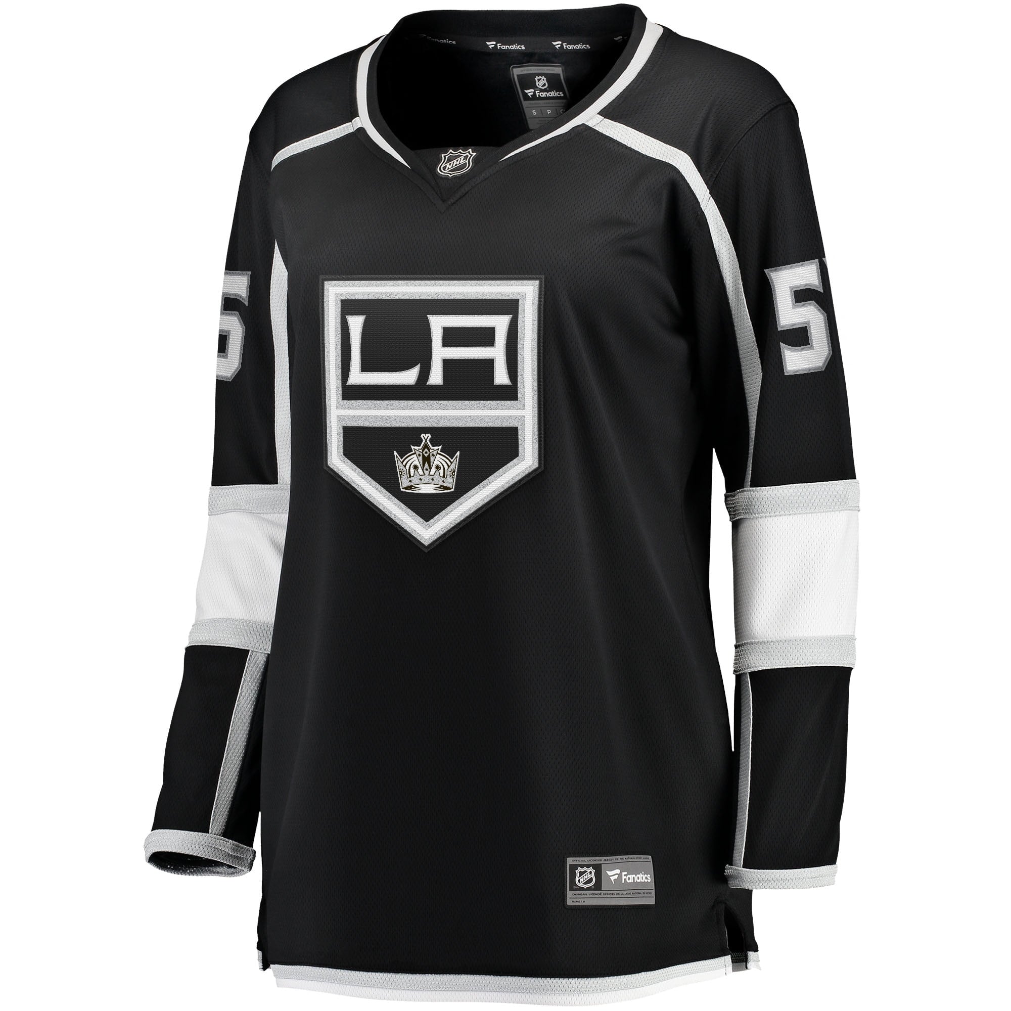 Women's Fanatics Branded Quinton Byfield Black Los Angeles Kings Home Team Breakaway Player Jersey - vstockx