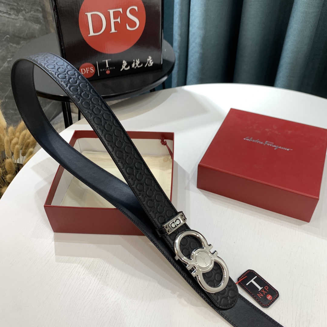 Streetwear Belt Ferragamo 319738 size:3.5cm - vstockx