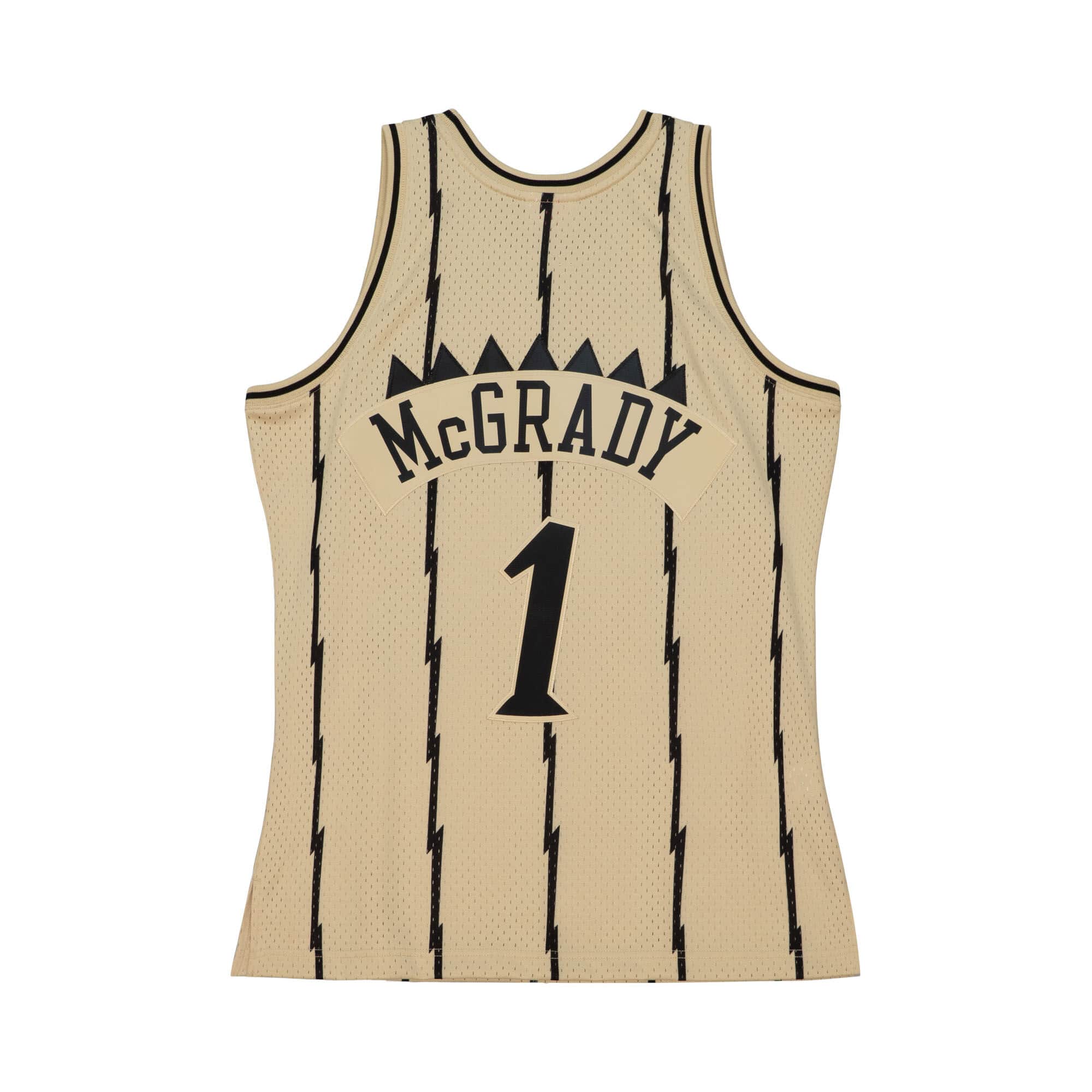 Khaki Black Swingman Tracy Mcgrady Toronto Raptors 1998-99 Jersey - vstockx