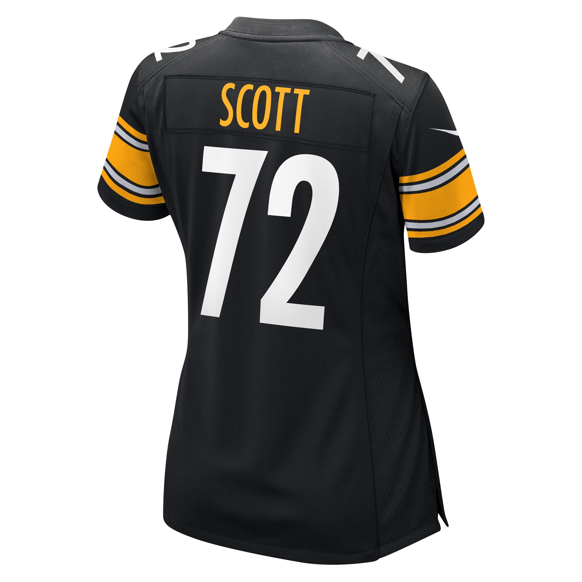 Trent Scott Pittsburgh Steelers Nike Women's Game Player Jersey - Black - vstockx