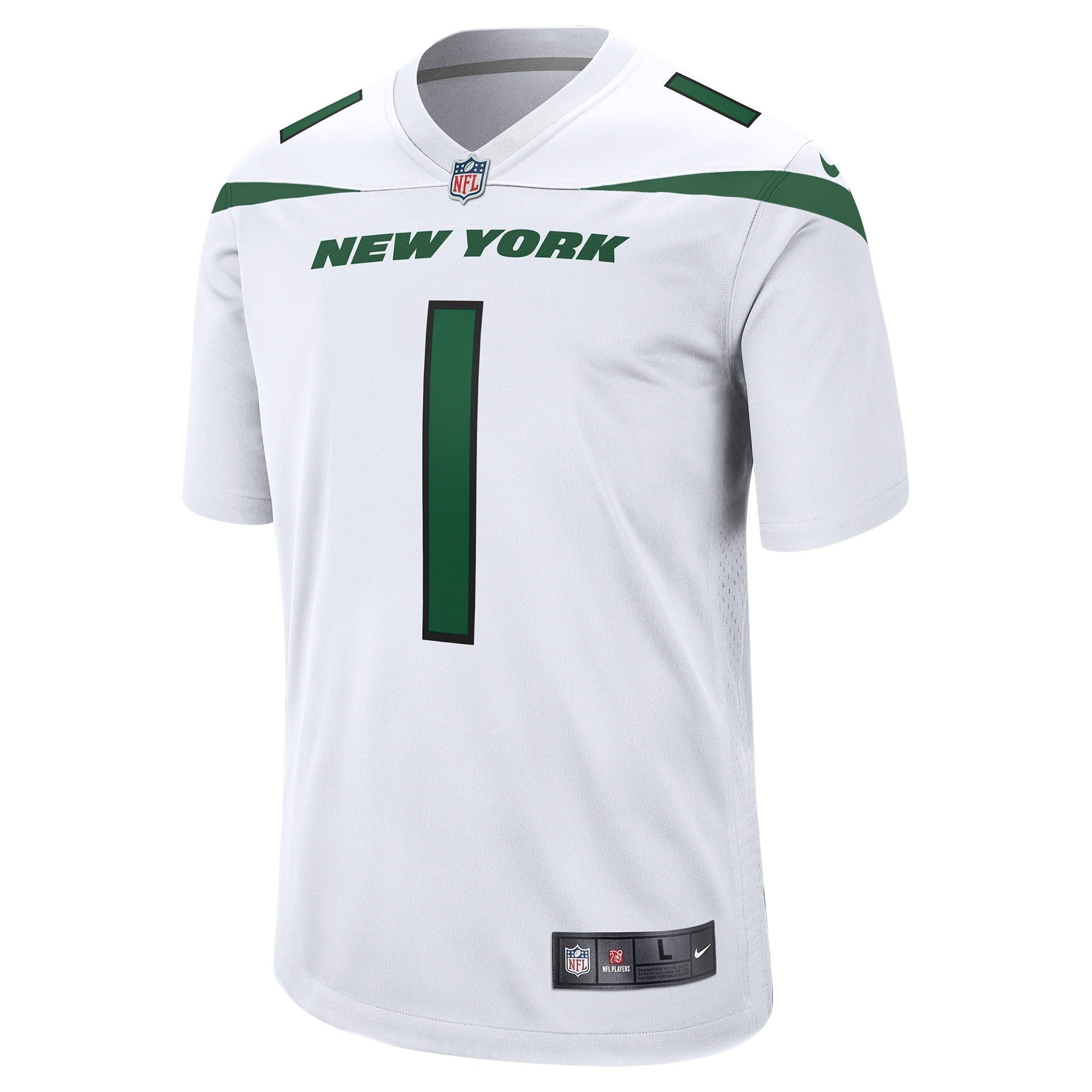 Men's Nike Ahmad Sauce Gardner White New York Jets Player Game Jersey - vstockx