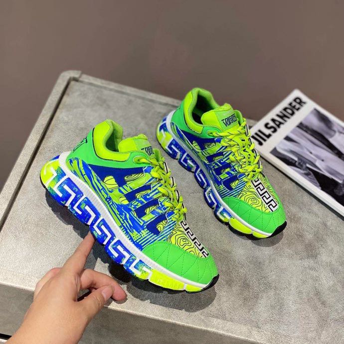 Versace Trigreca Green Blue - vstockx