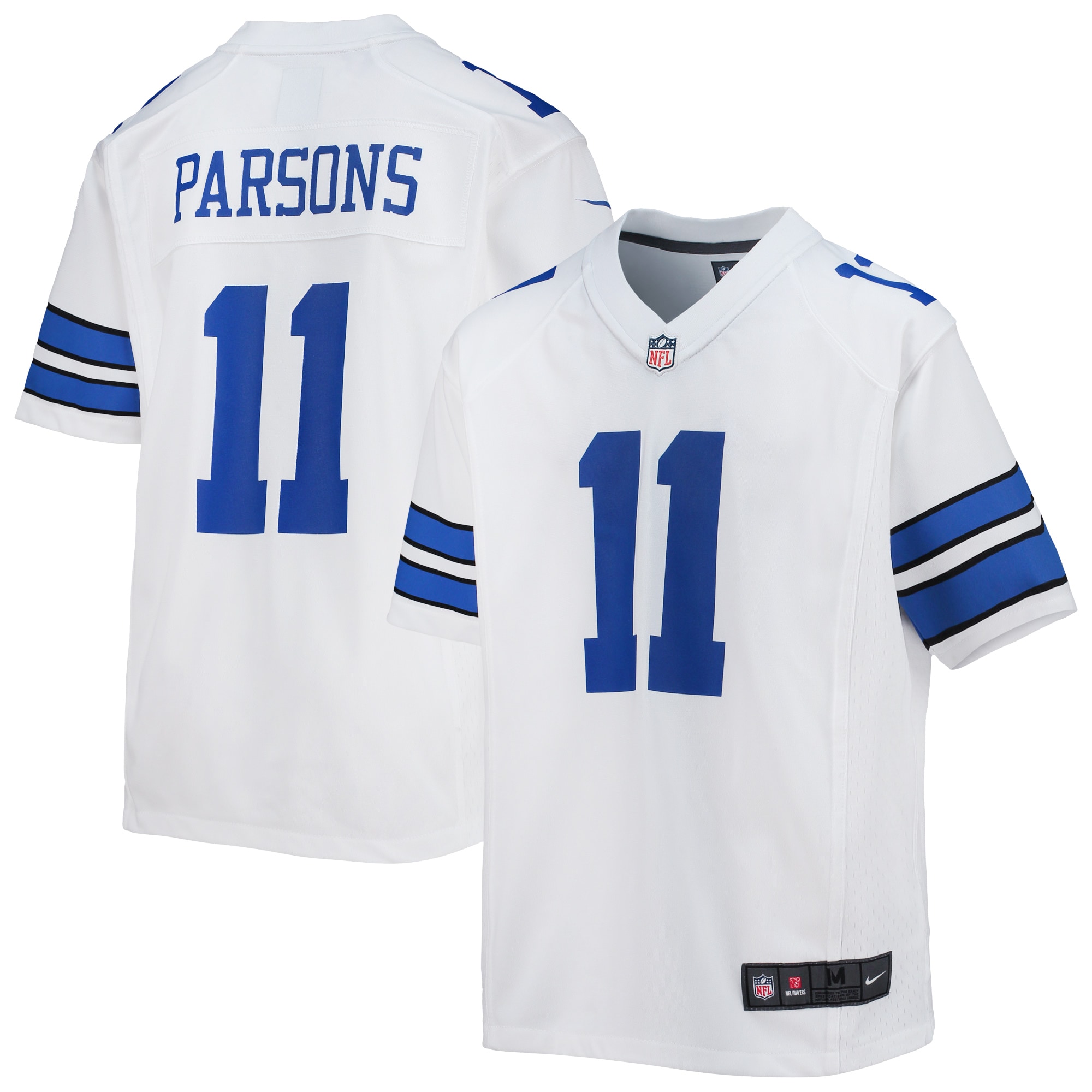 Micah Parsons Dallas Cowboys Nike Youth Game Jersey - White - vstockx