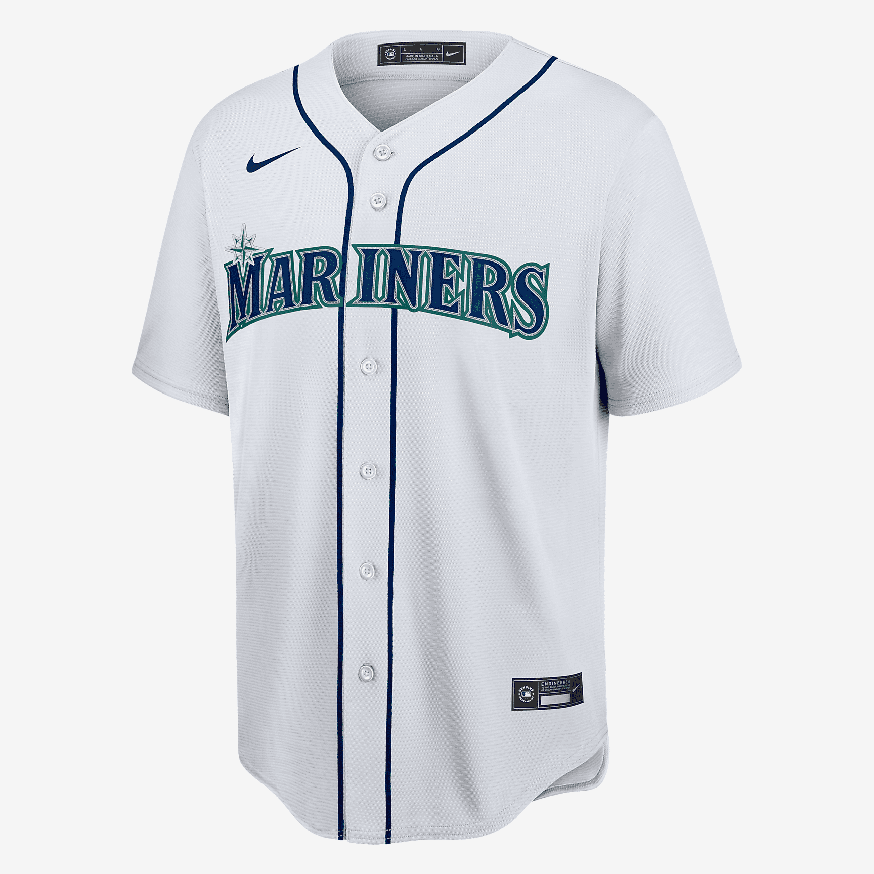 MLB Seattle Mariners Men's Replica Baseball Jersey - White - vstockx