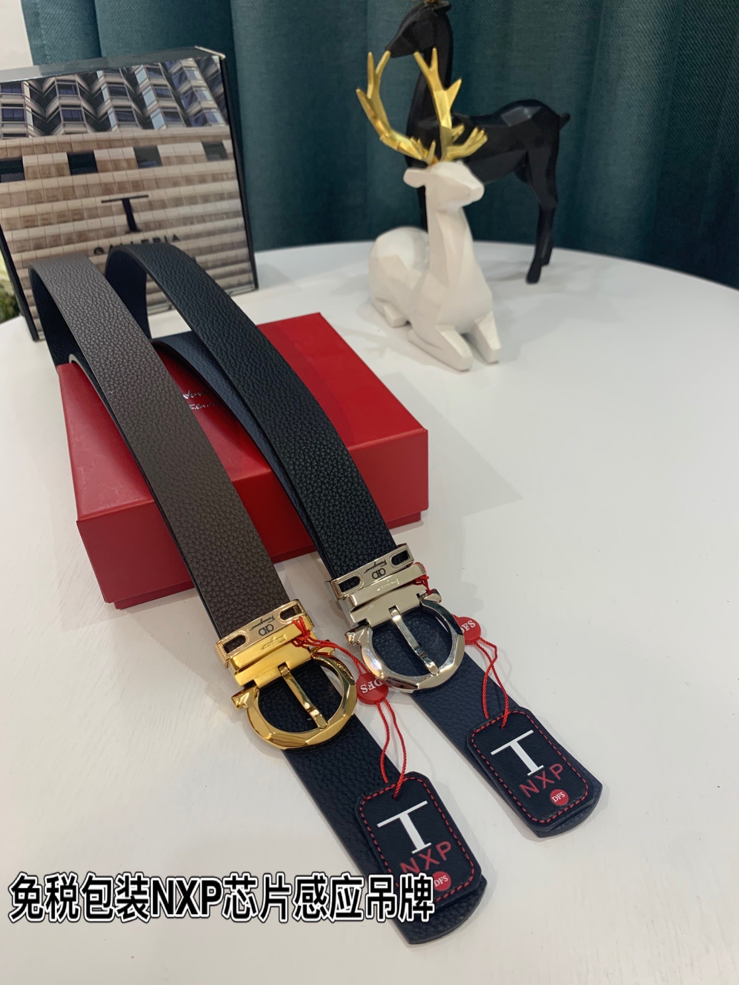 Streetwear Belt Ferragamo 319204 size:3.5cm - vstockx