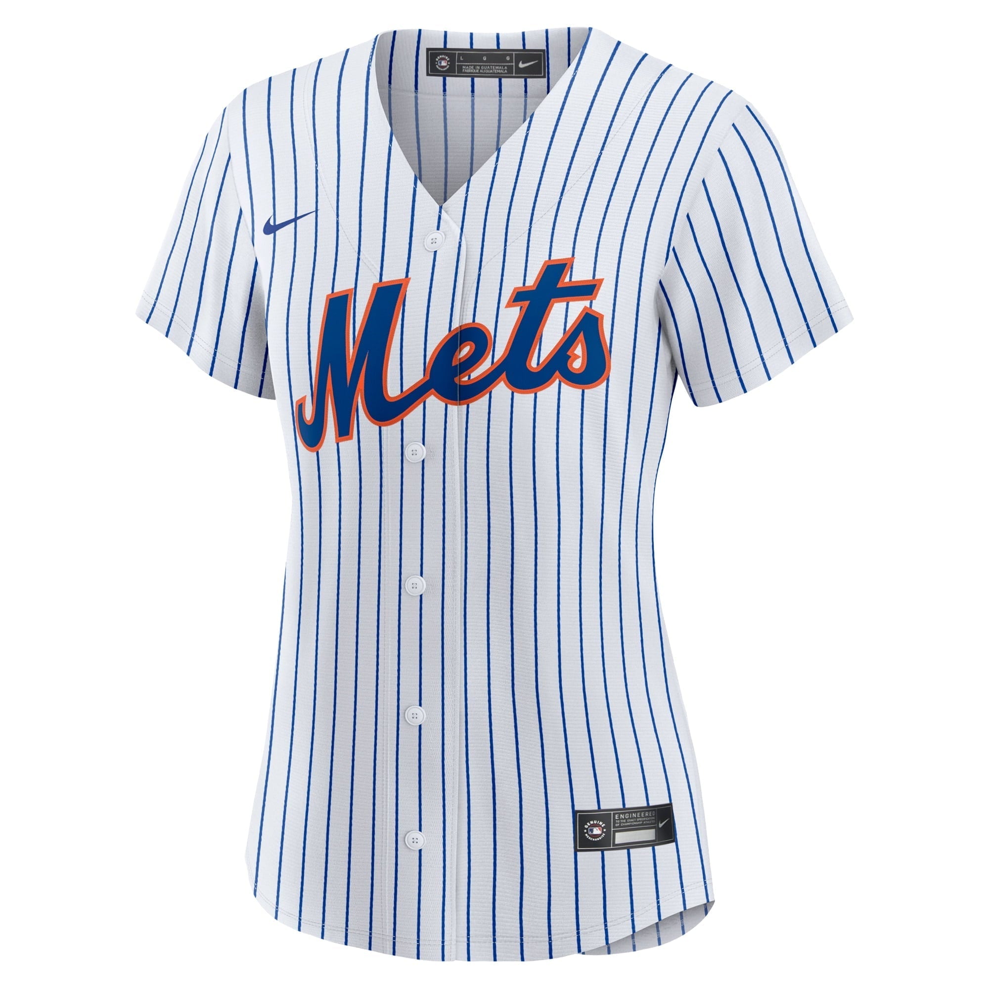Women's Nike Justin Verlander White/Royal New York Mets Home Replica Player Jersey - vstockx