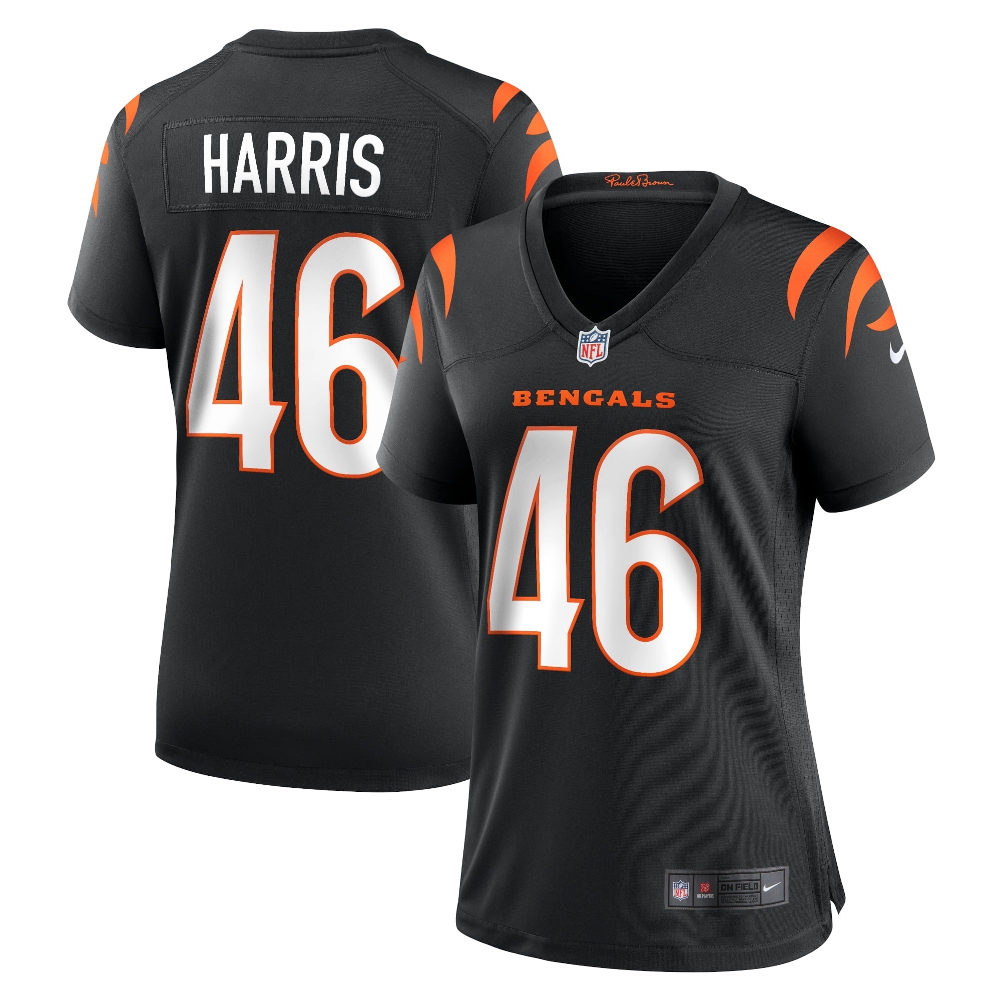 Women's Nike Clark Harris Black Cincinnati Bengals Game Jersey - vstockx
