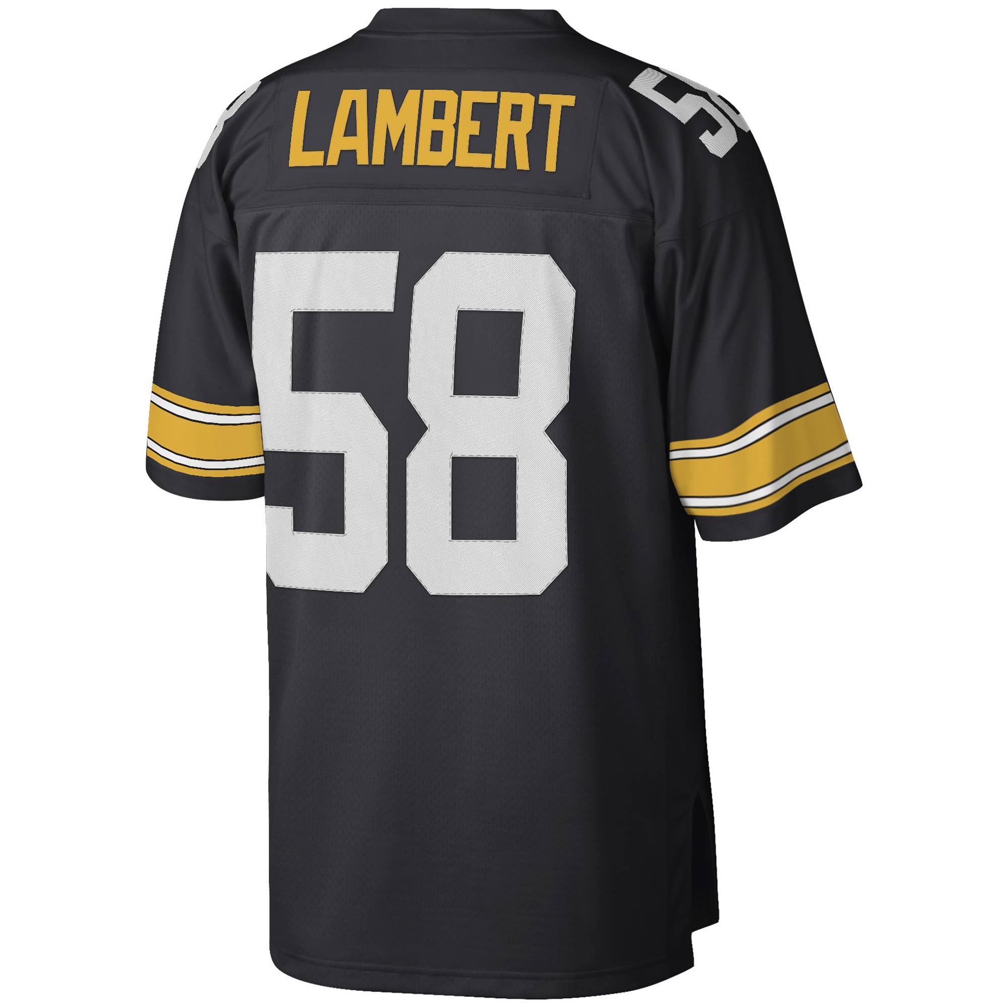 Jack Lambert Pittsburgh Steelers Mitchell & Ness Legacy Replica Jersey - Black - vstockx