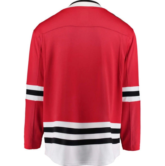 Men's Chicago Blackhawks Fanatics Red Blank Breakaway Home Jersey - vstockx