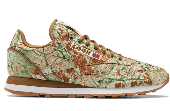 Reebok Classic Leather LQQK Studio Green Camo - vstockx