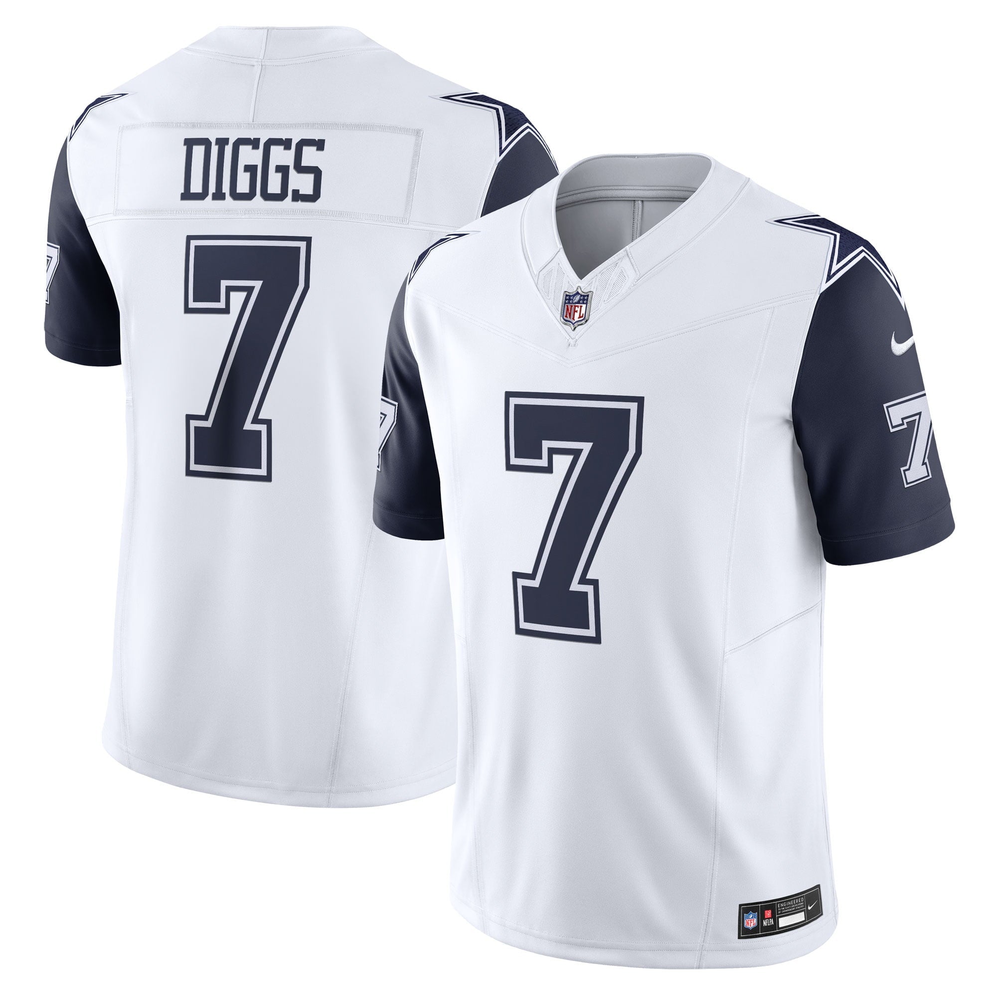 Men's Nike Trevon Diggs White Dallas Cowboys Vapor F.U.S.E. Limited Jersey - vstockx
