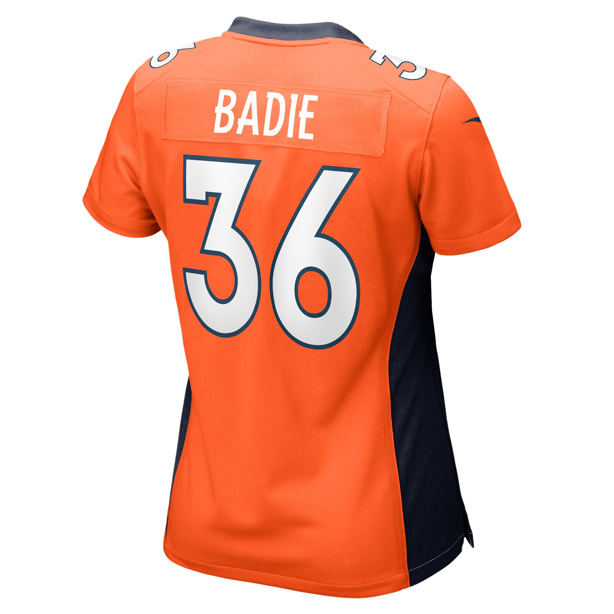 Tyler Badie Denver Broncos Nike Women's Team Game Jersey - Orange - vstockx
