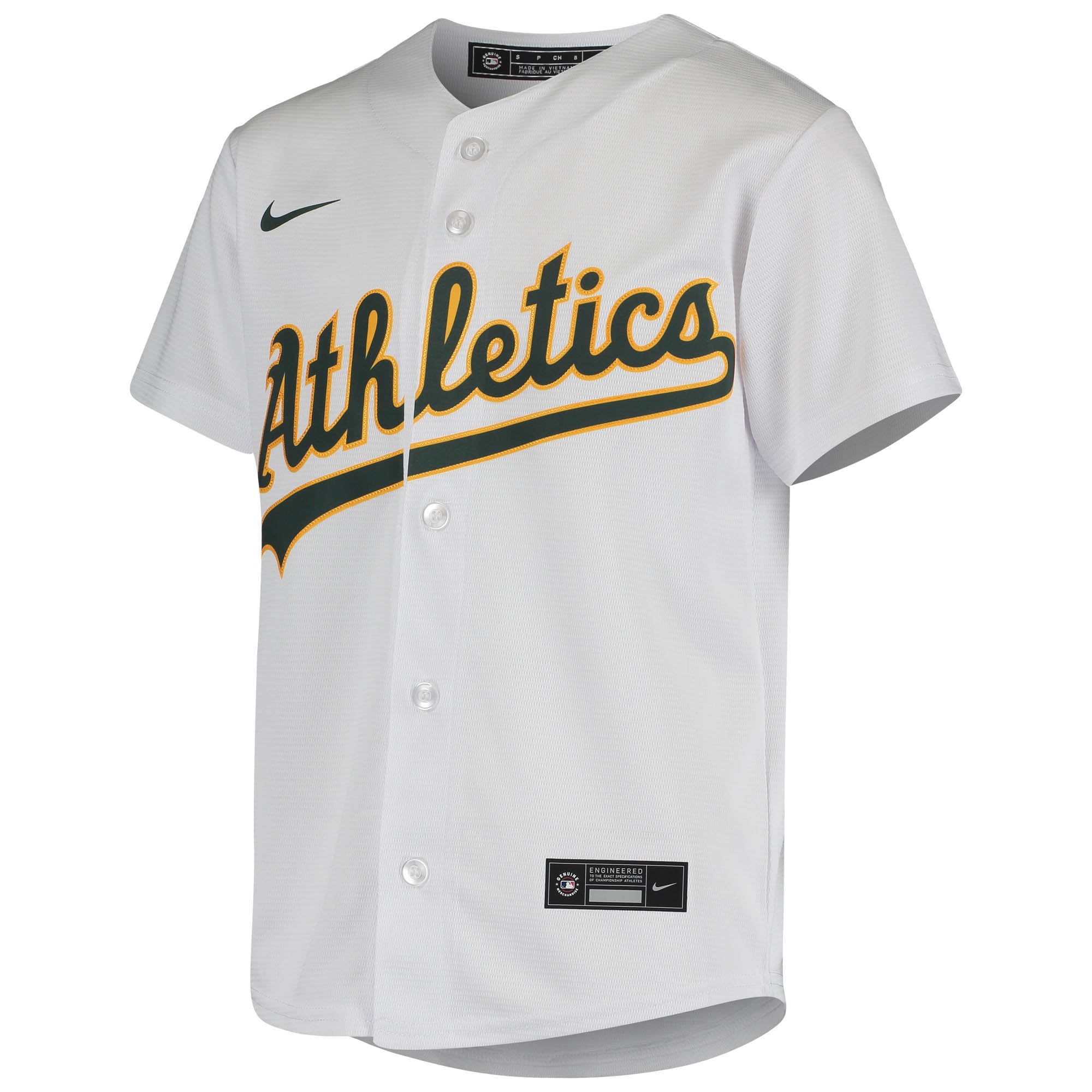 Khris Davis Oakland Athletics Nike Youth Home Jersey - White - vstockx
