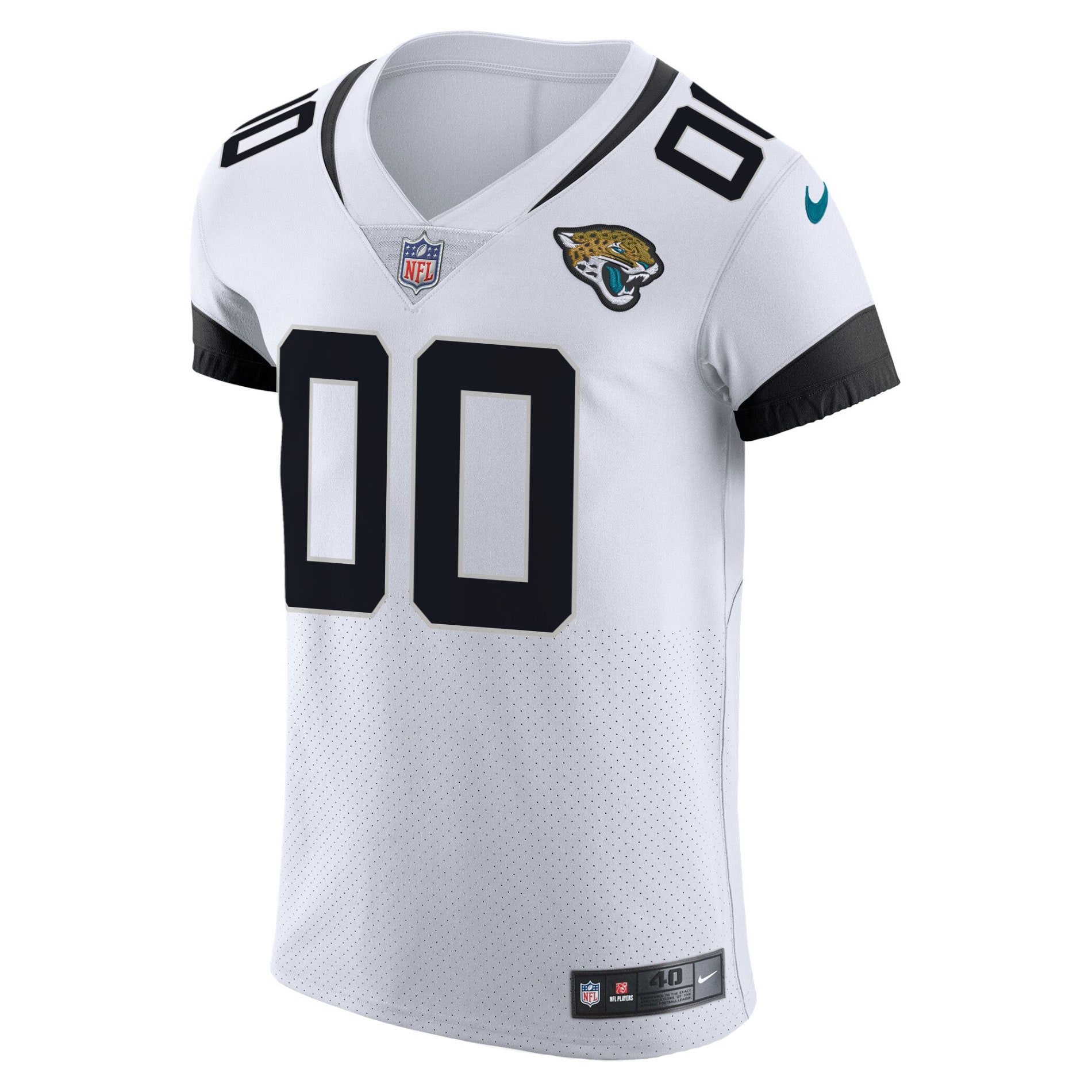 Jacksonville Jaguars Nike Vapor Untouchable Elite Custom Jersey - White - vstockx