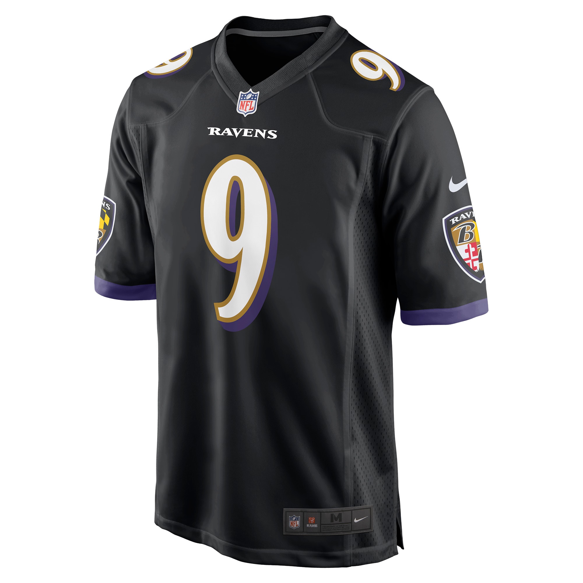 Justin Tucker Baltimore Ravens Nike Player Game Jersey - Black - vstockx