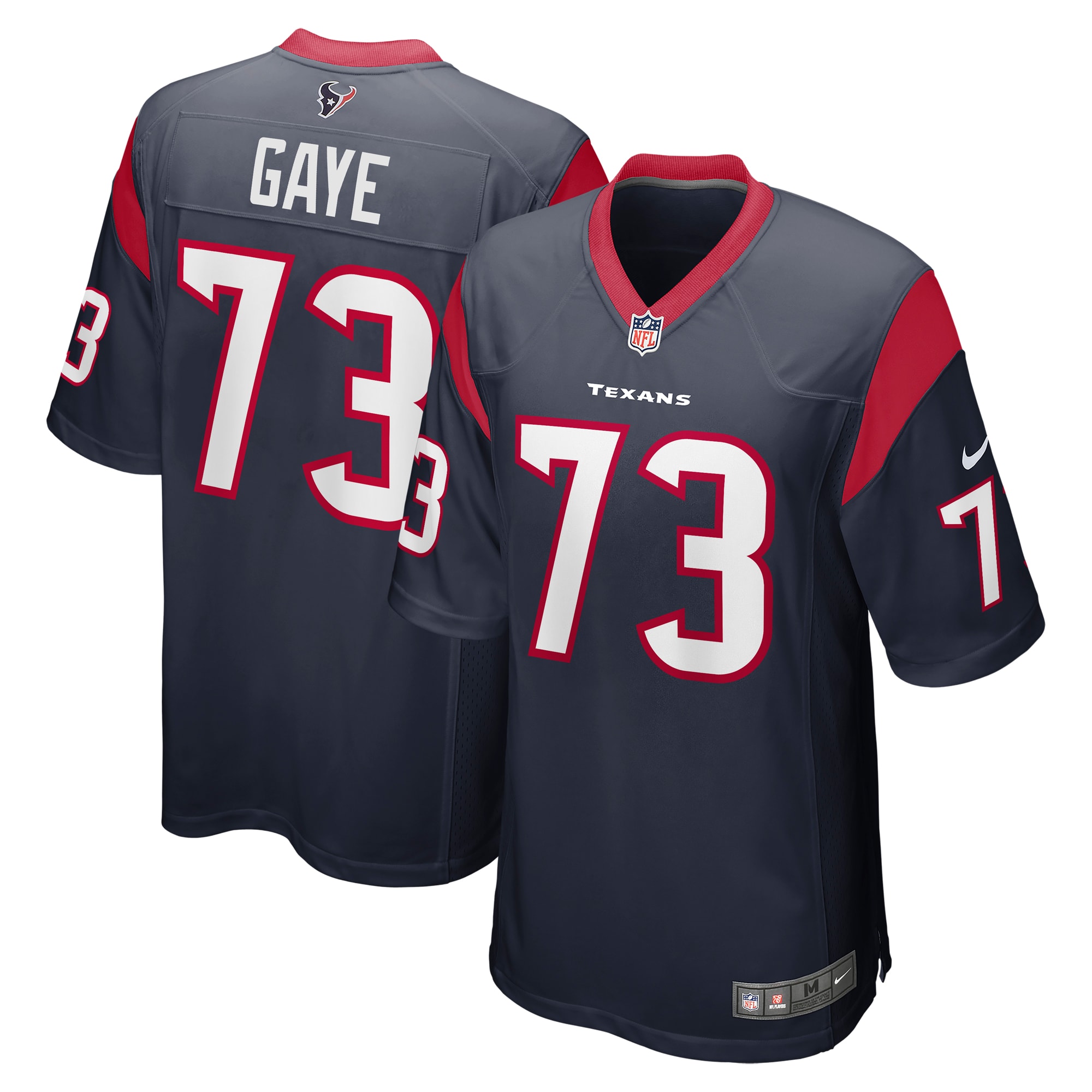 Ali Gaye Houston Texans Nike Team Game Jersey - Navy - vstockx