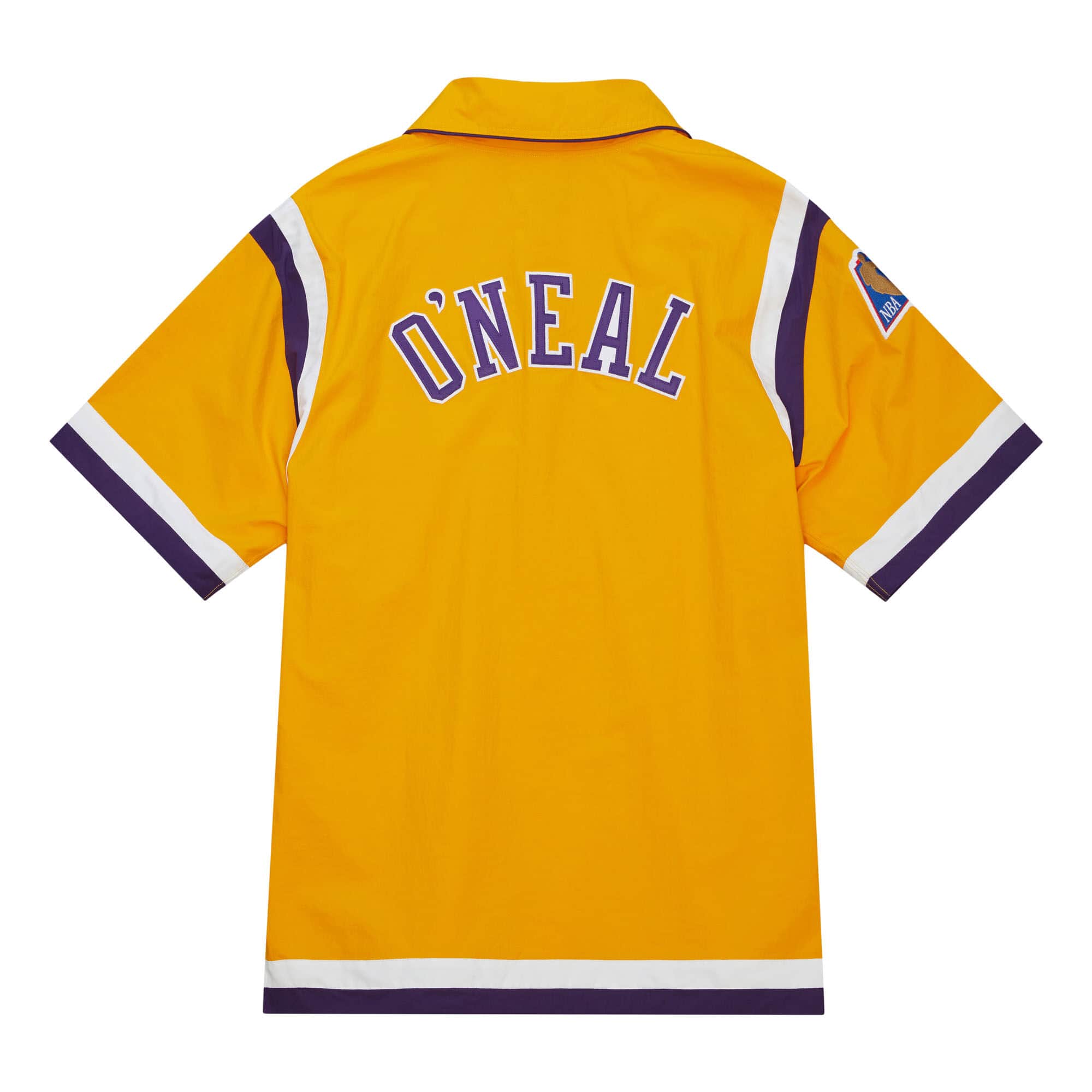 Authentic Shaquille O'Neal Los Angeles Lakers 1996-97 Shooting Shirt - vstockx