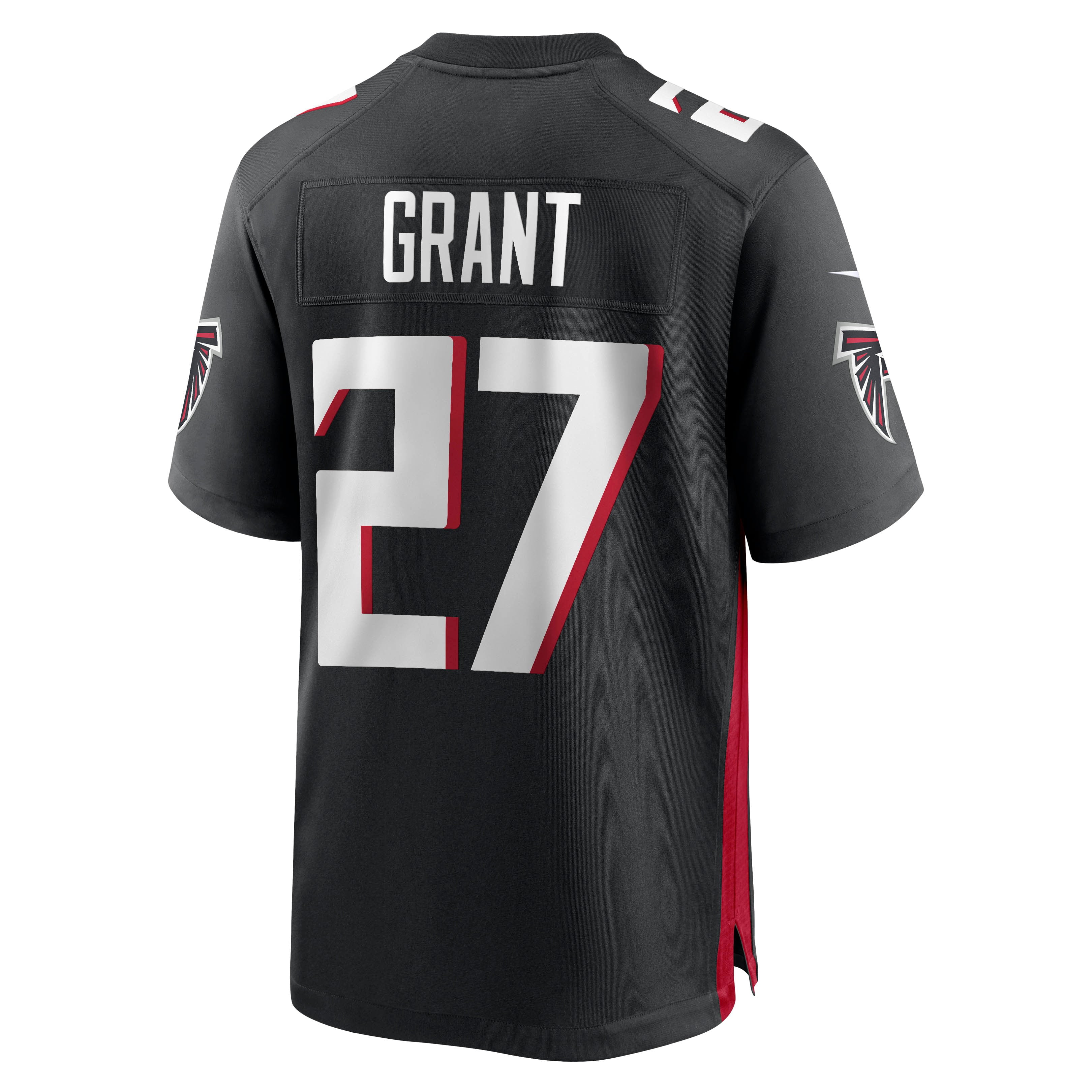Men's Nike Richie Grant Black Atlanta Falcons Game Jersey - vstockx