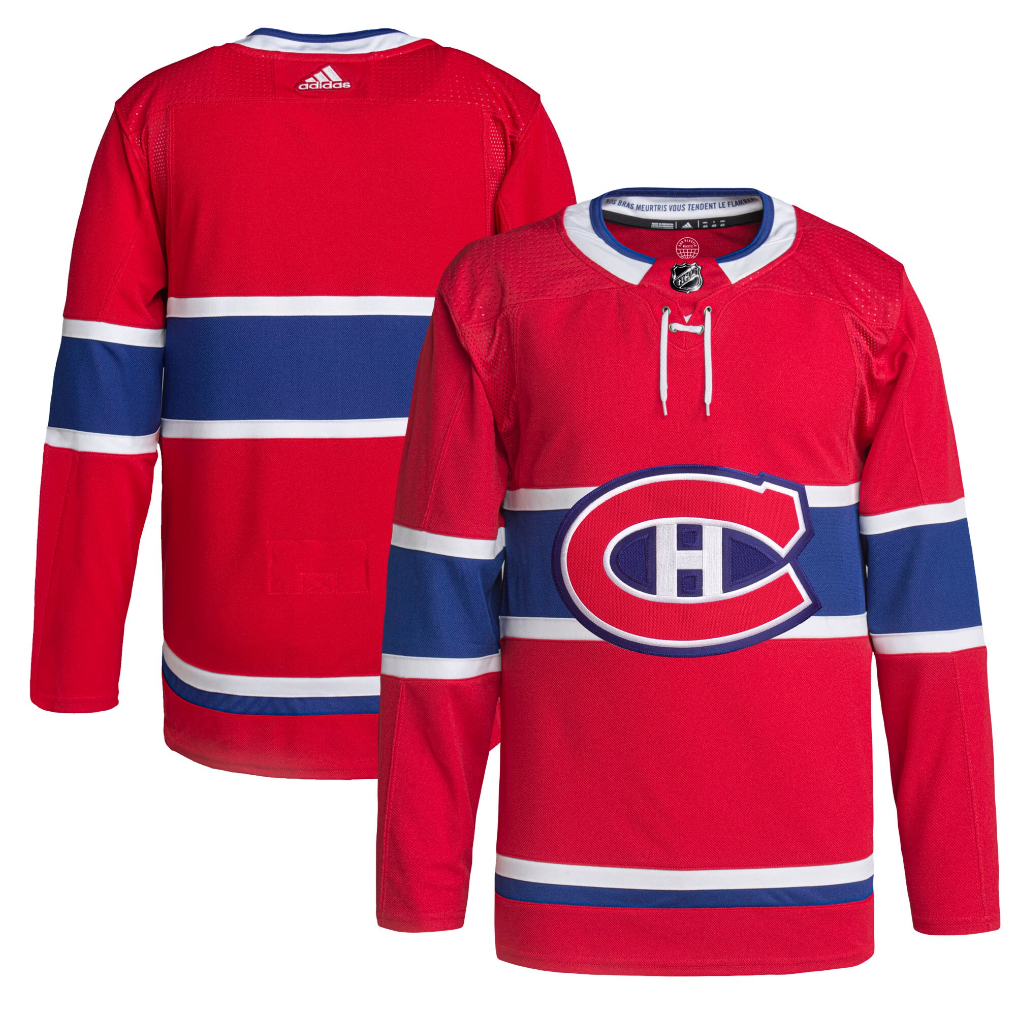 Montreal Canadiens adidas Home Primegreen Authentic Pro Jersey - Red - vstockx