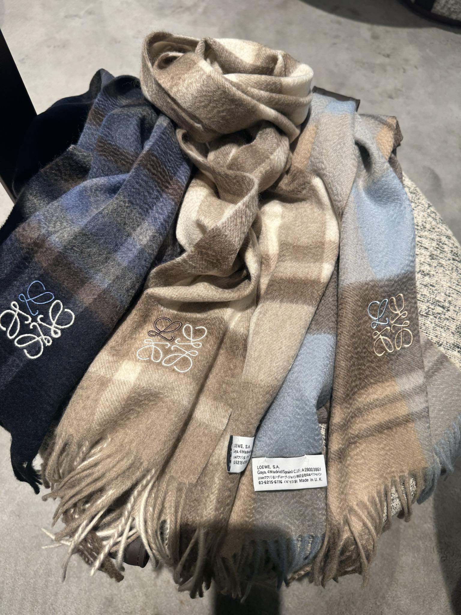 Streetwear Scarf Dior 328964 SIZE:40*180cm - vstockx
