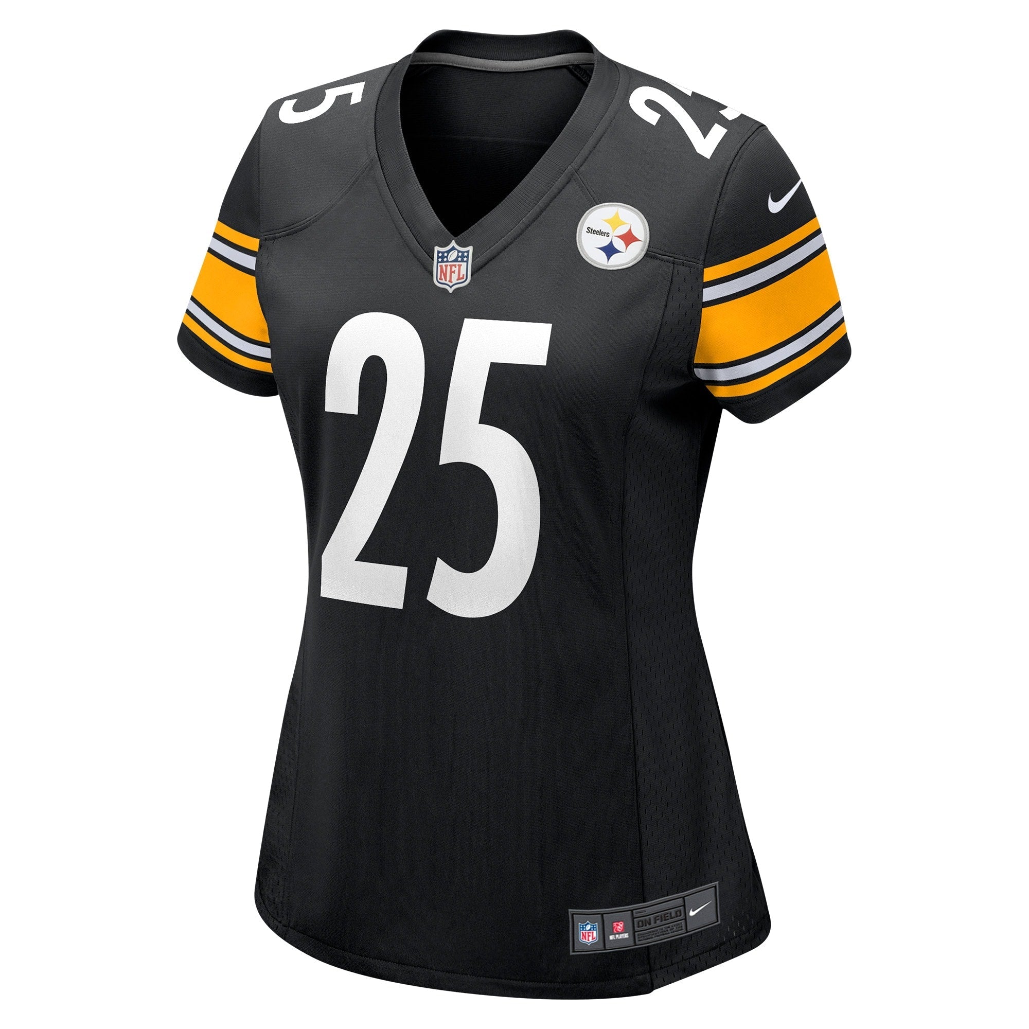 Women's Nike Ahkello Witherspoon Black Pittsburgh Steelers Game Jersey - vstockx