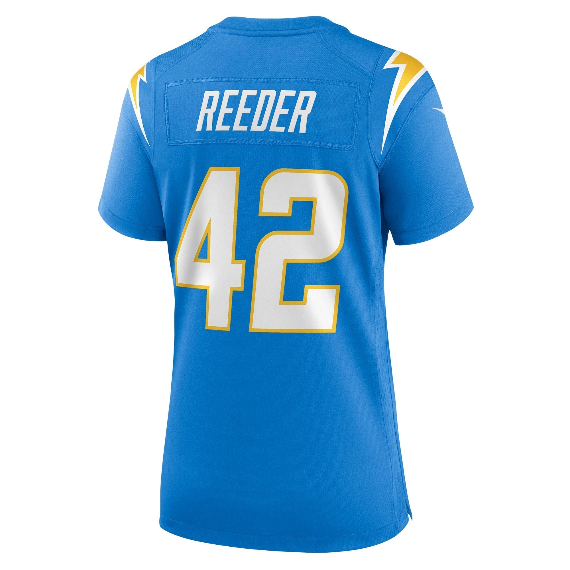 Women's Nike Troy Reeder Powder Blue Los Angeles Chargers Game Jersey - vstockx