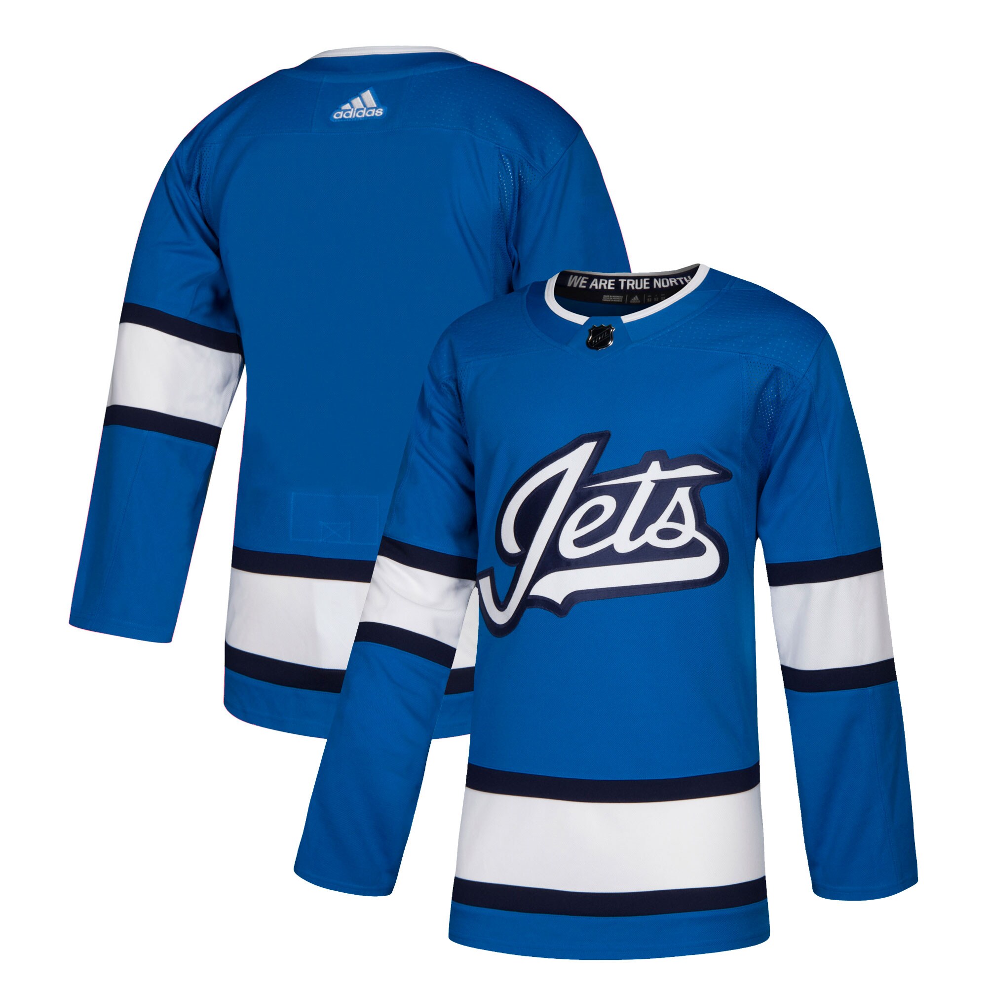 Winnipeg Jets adidas Alternate Authentic Jersey - Blue - vstockx