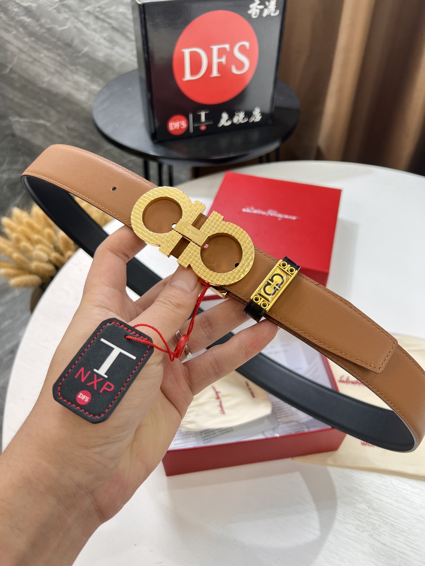 Streetwear Belt Ferragamo 319666 size:3.5cm - vstockx