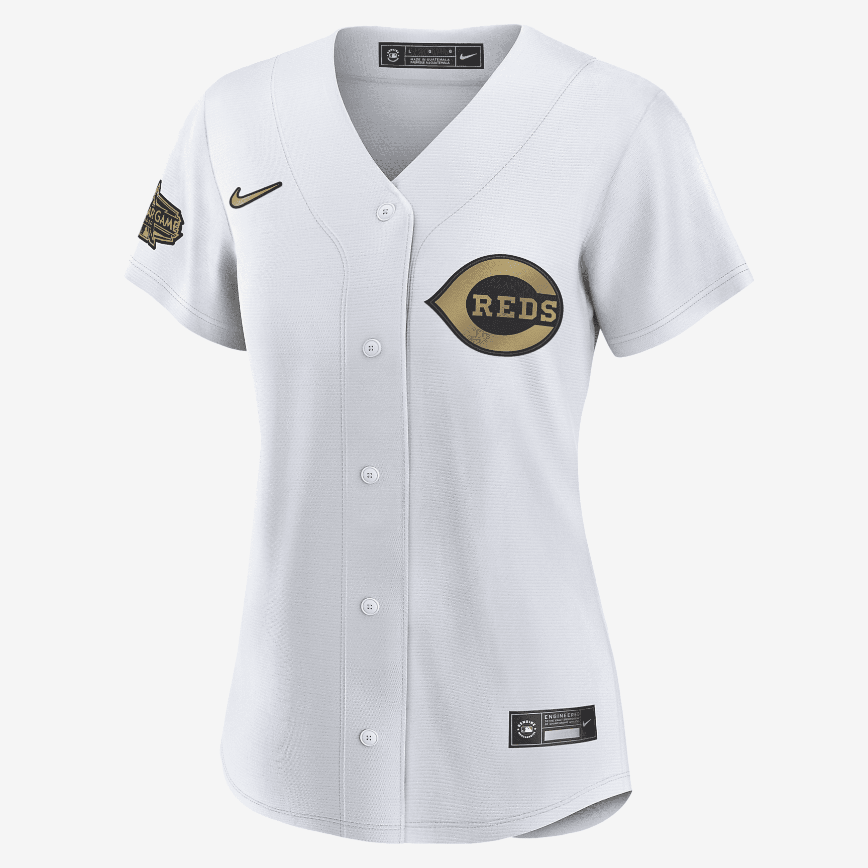 MLB Cincinnati Reds 2022 All-Star Game Women's Replica Baseball Jersey - White - vstockx