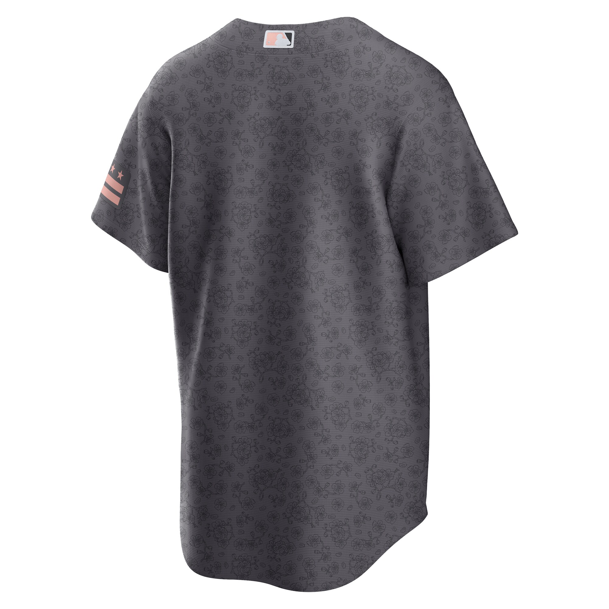 Washington Nationals Nike City Connect Replica Team Jersey - Gray - vstockx