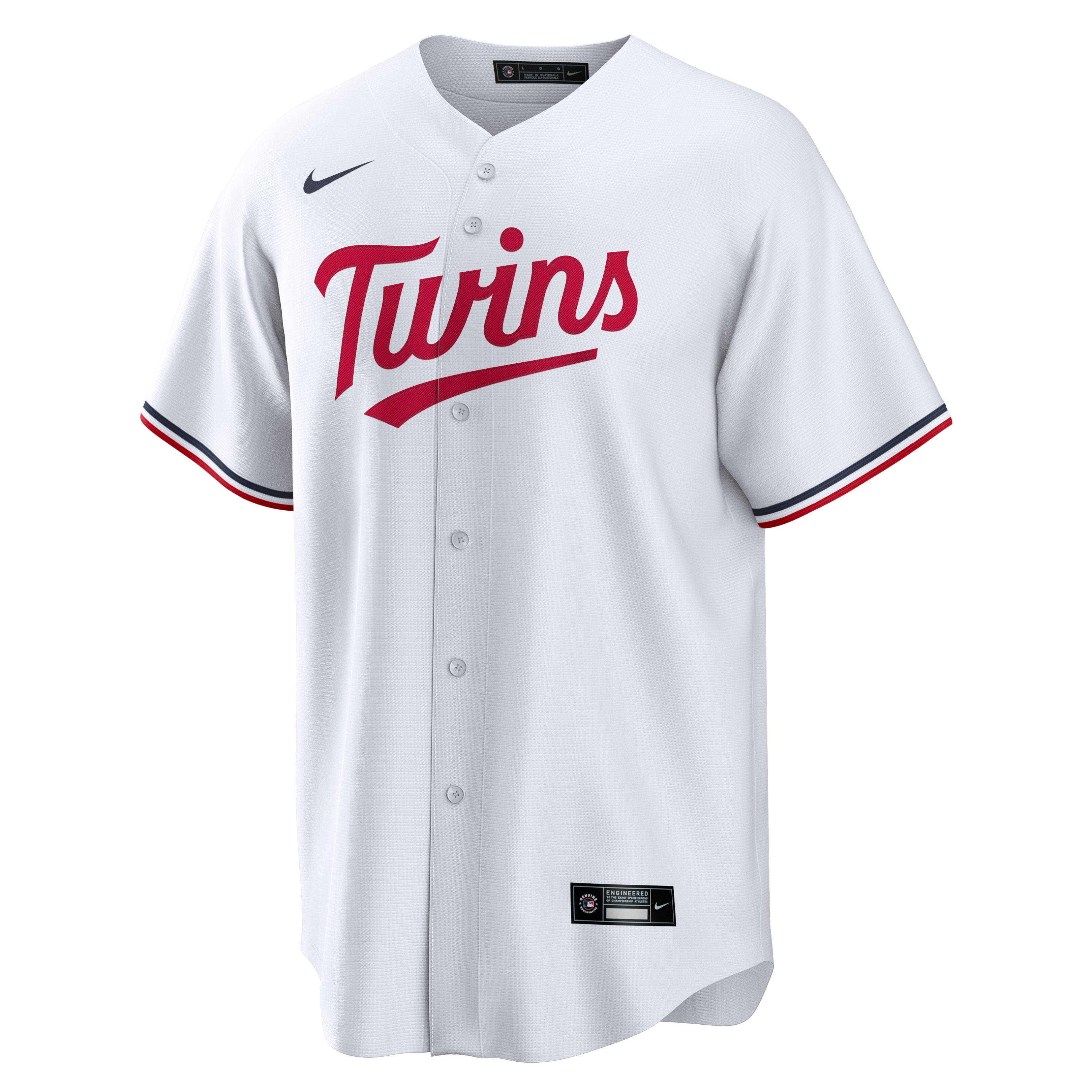 Pablo Lopez Minnesota Twins Nike Home Replica Player Jersey - White - vstockx