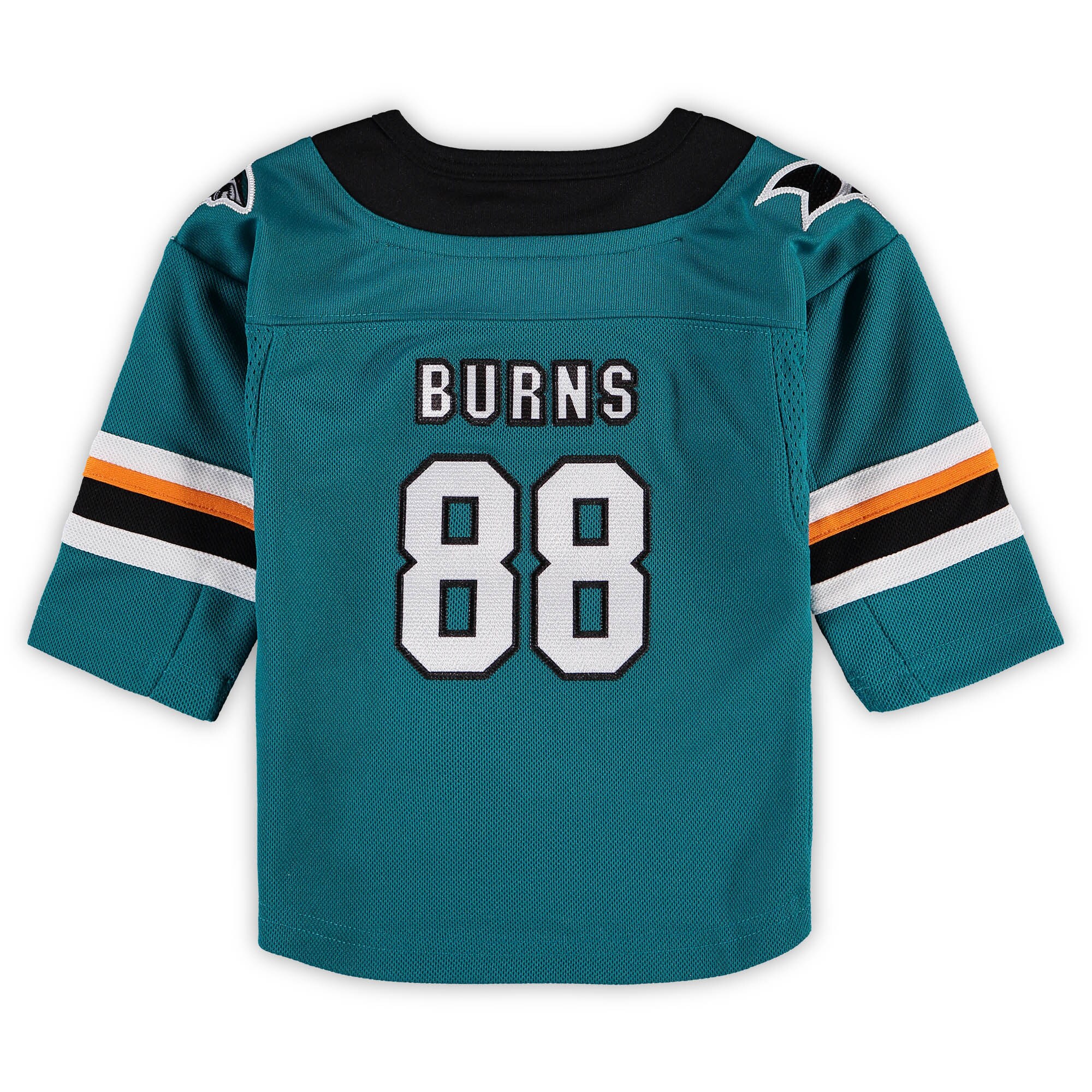 Brent Burns San Jose Sharks Infant Home Premier Player Jersey - Teal - vstockx