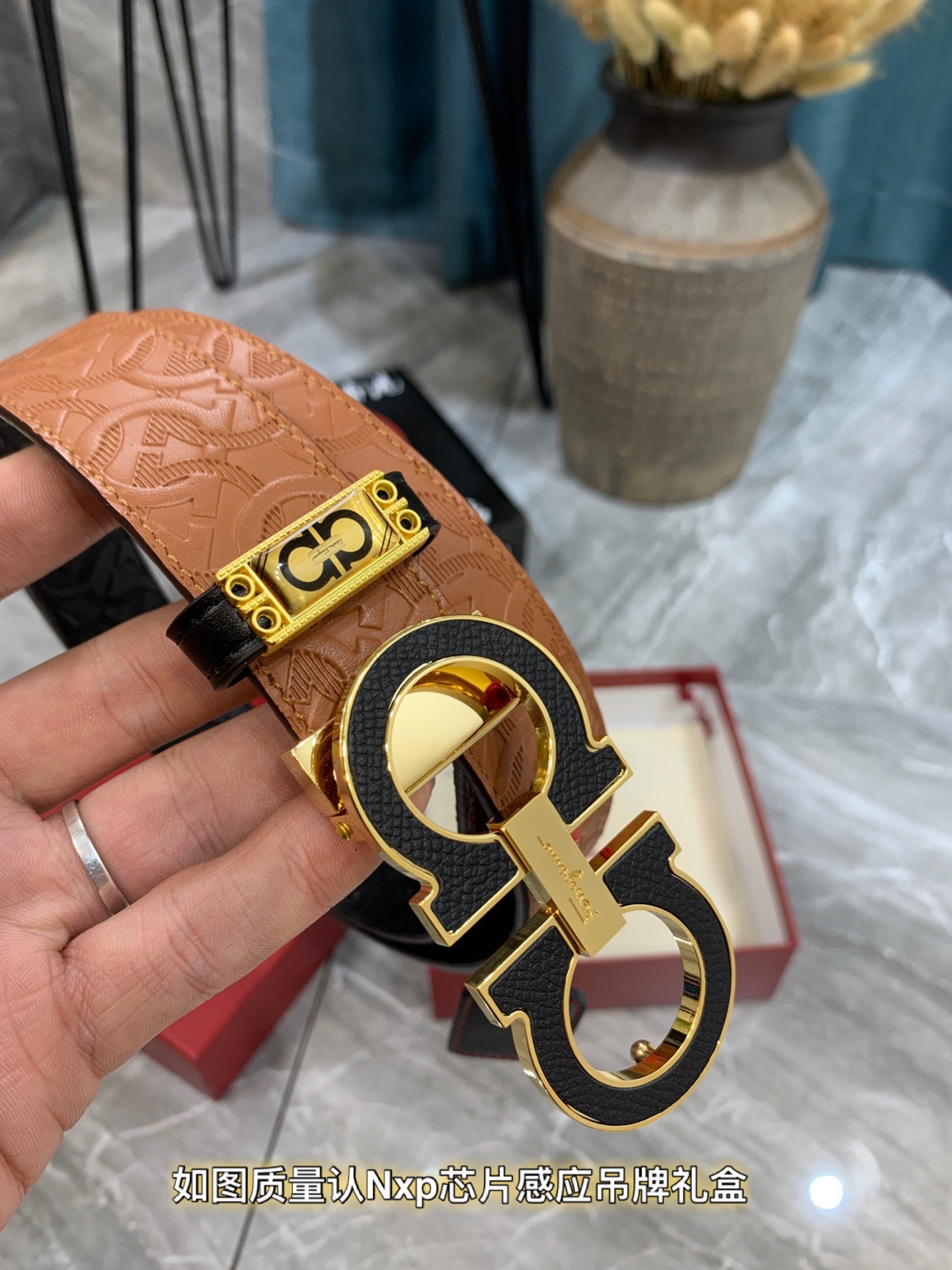 Streetwear Belt Ferragamo 319538 size:3.5cm - vstockx