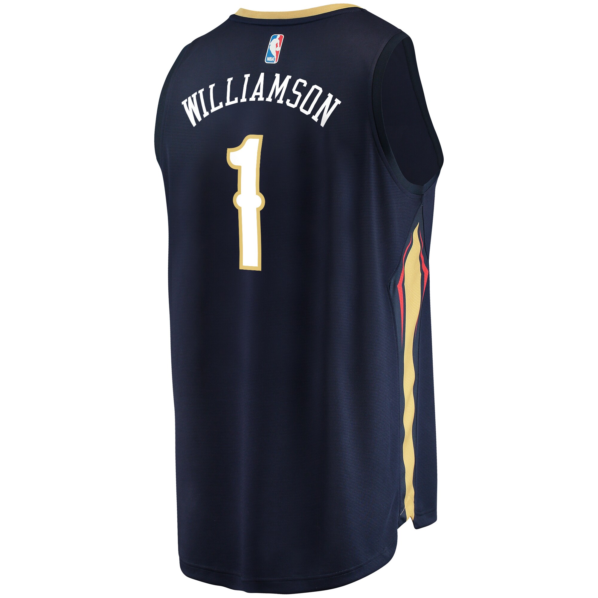 Zion Williamson New Orleans Pelicans Fanatics Branded Fast Break Replica Jersey Navy - Icon Edition - vstockx