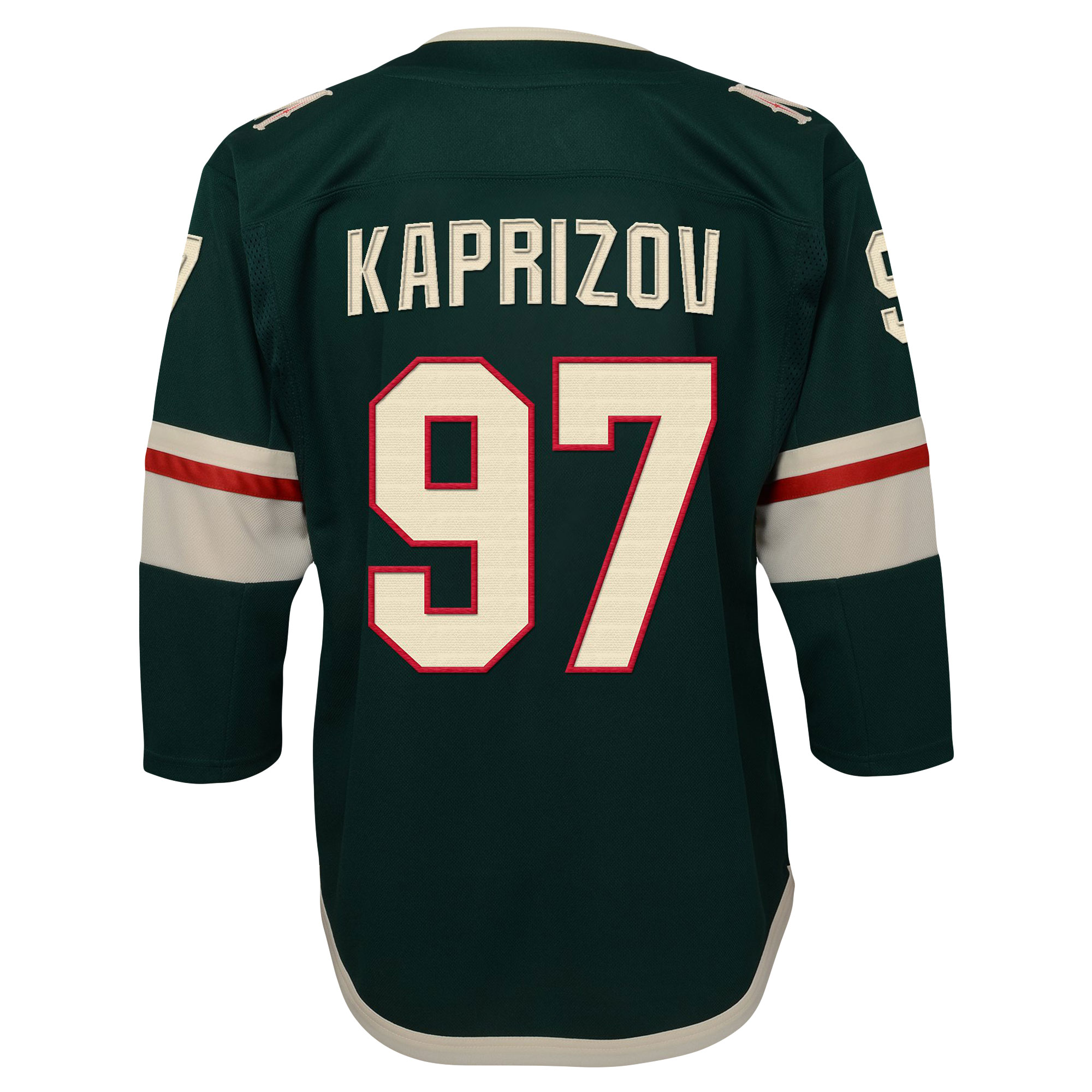 Kirill Kaprizov Minnesota Wild Youth Home Premier Player Jersey - Green - vstockx