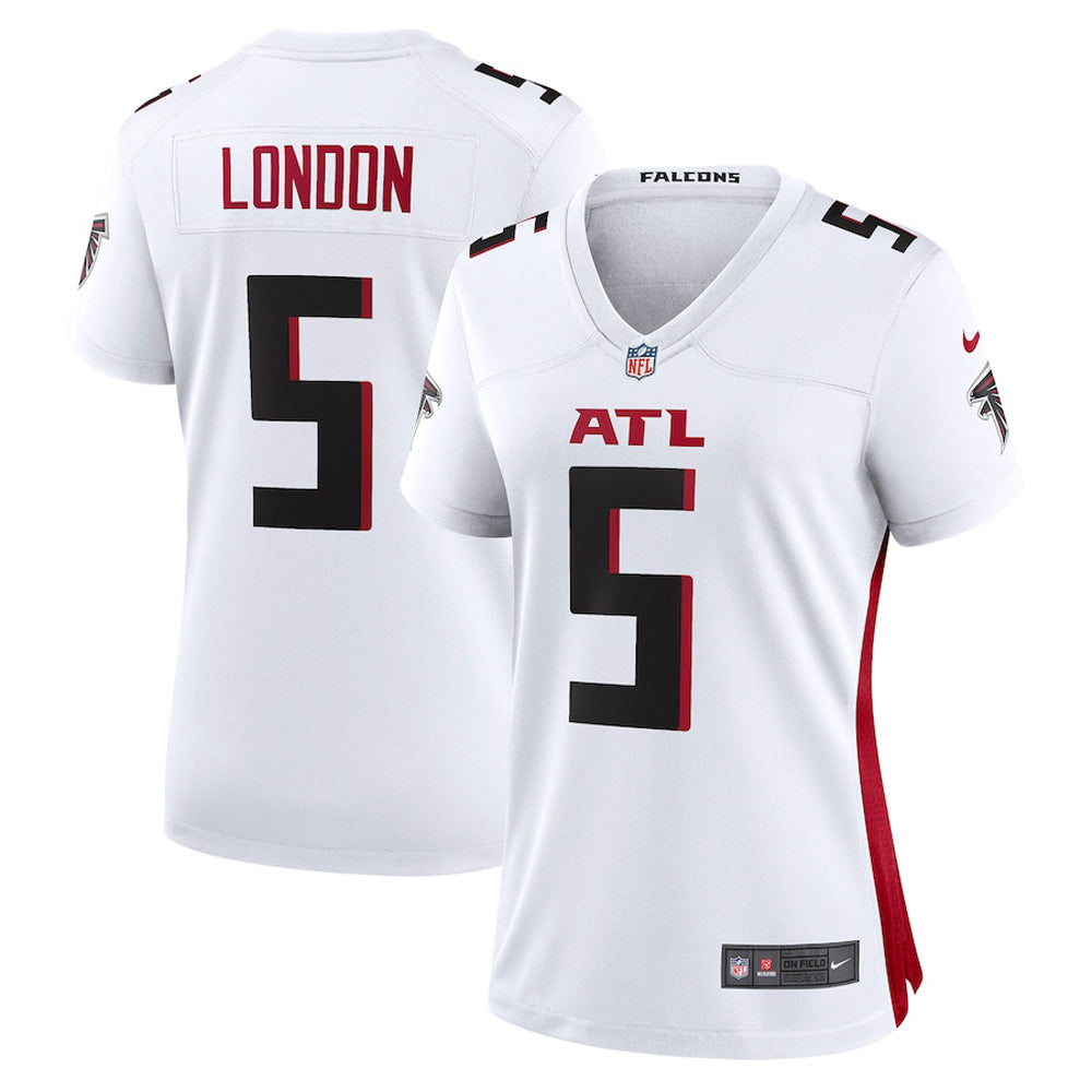 Women's Atlanta Falcons Drake London Game Jersey - White - vstockx