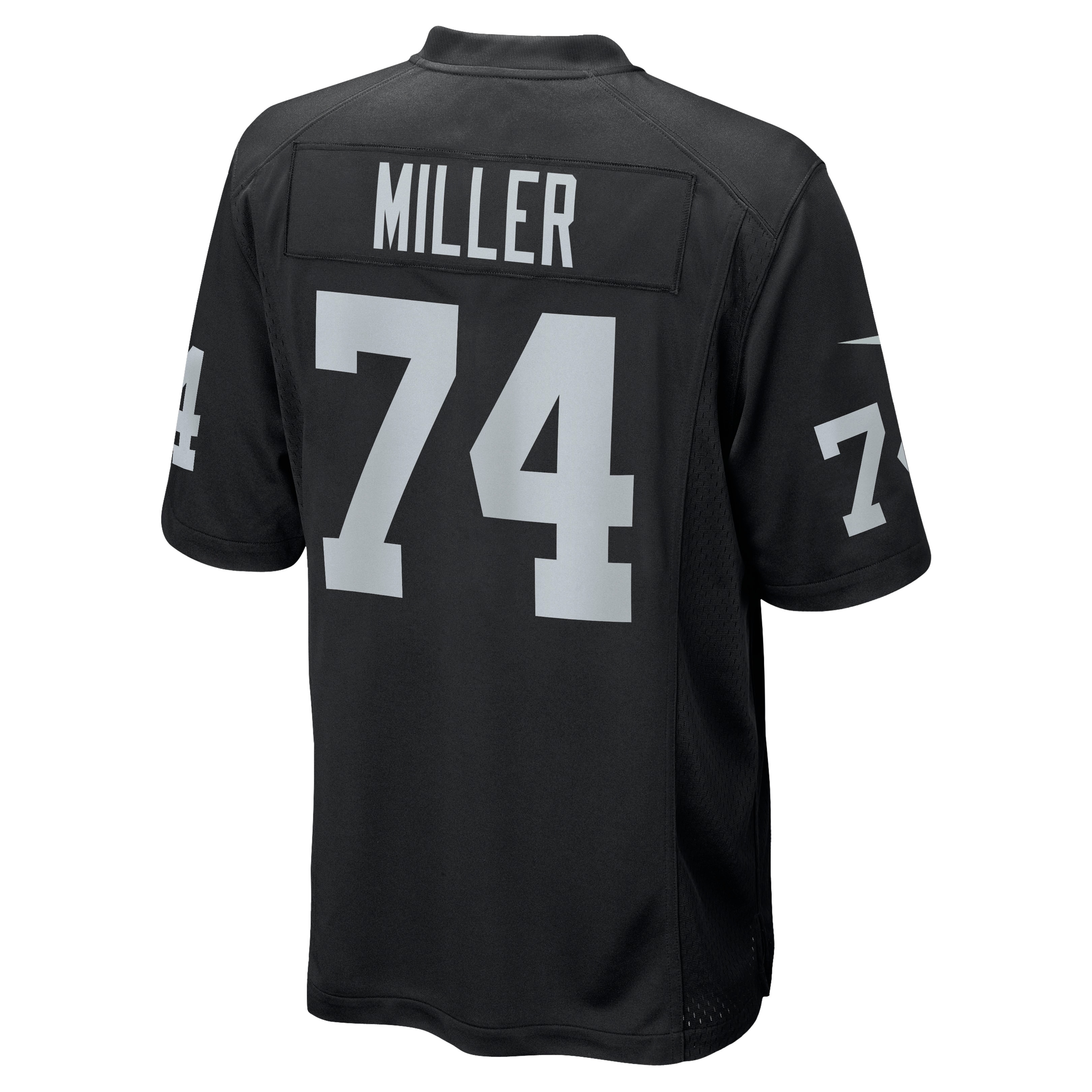 Kolton Miller Las Vegas Raiders Nike Game Jersey - Black - vstockx