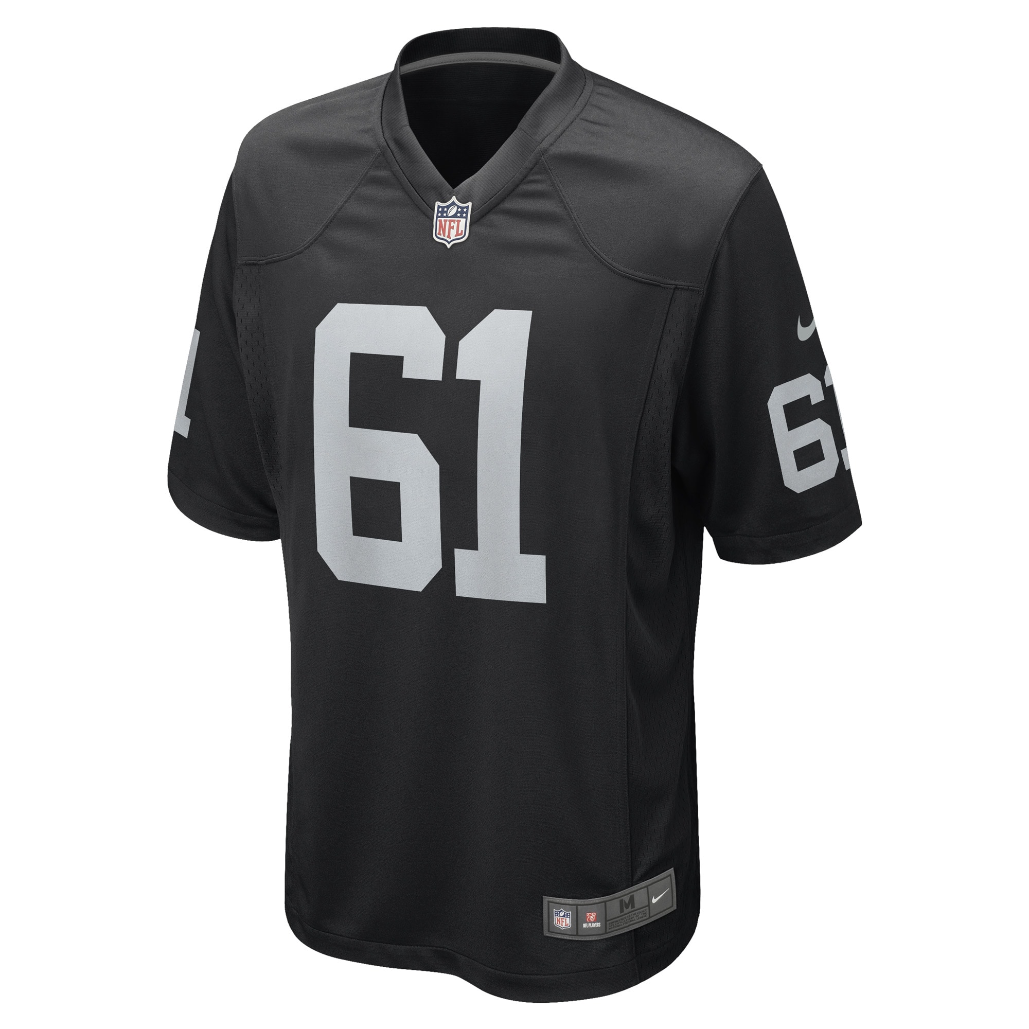 Jordans Meredith Las Vegas Raiders Nike Game Player Jersey - Black - vstockx