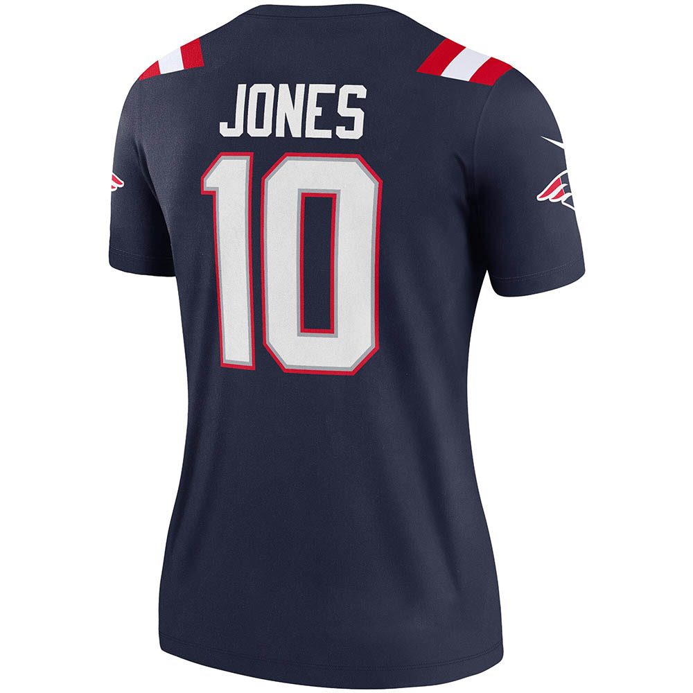 Women's New England Patriots Mac Jones Legend Jersey Navy - vstockx